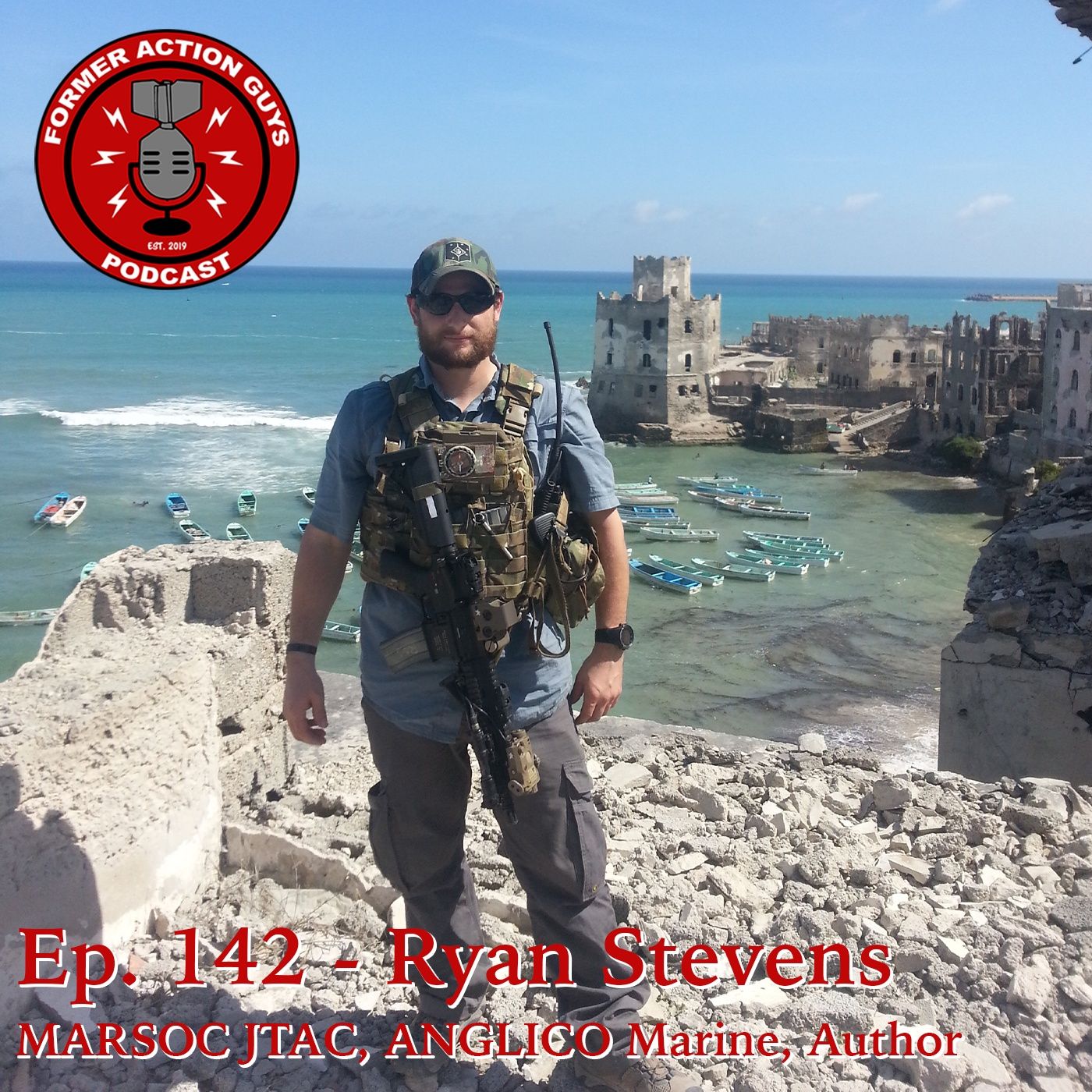 Ep. 142 - Ryan Stevens - MARSOC JTAC, ANGLICO Marine, 10 x Combat Deployments