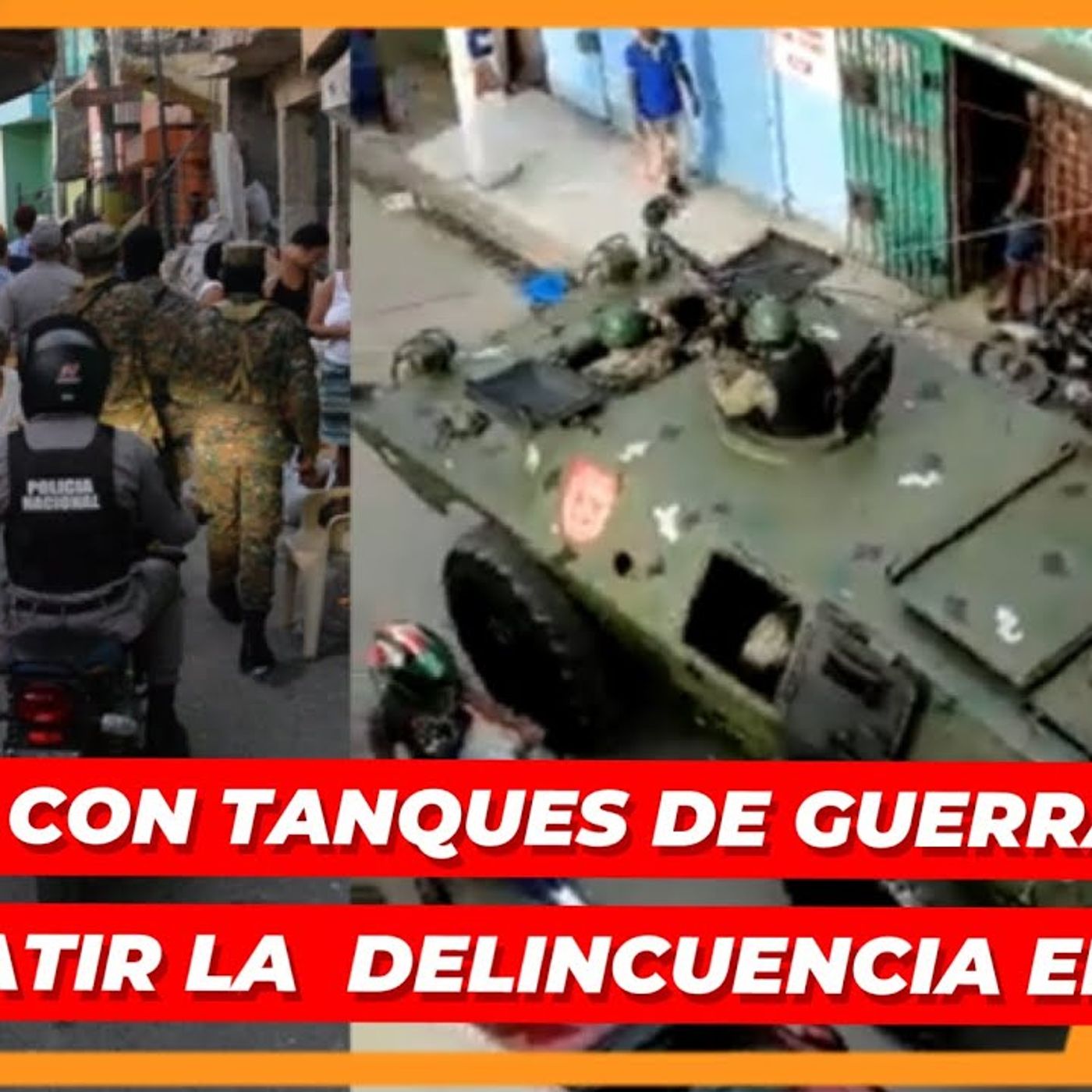 CON TANQUE DE GUERRA EN LOS BARRIOS DEL GRAN SANTO DOMINGO ¿ESTÁ USTED DE ACUERDO CON ESTA MEDIDA episode artwork