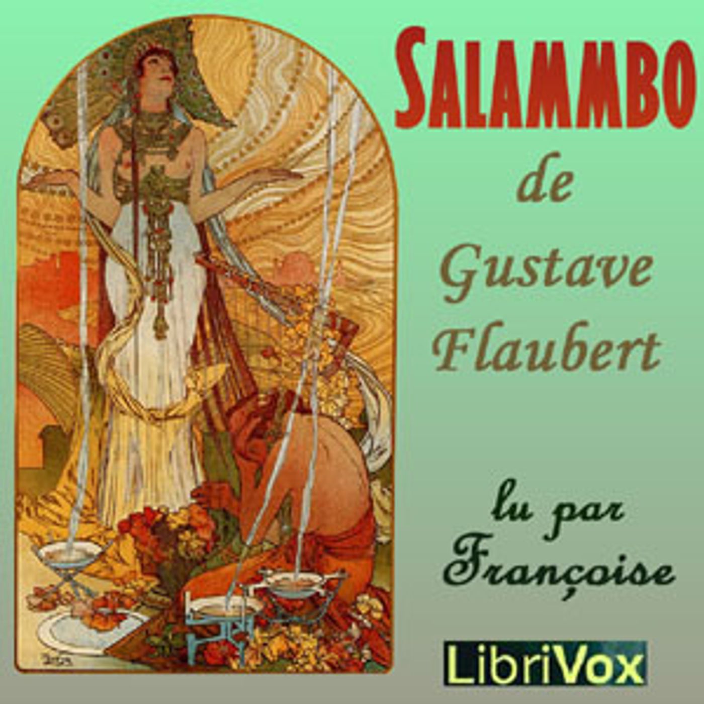 Gustave Flaubert - Salammbo cover art