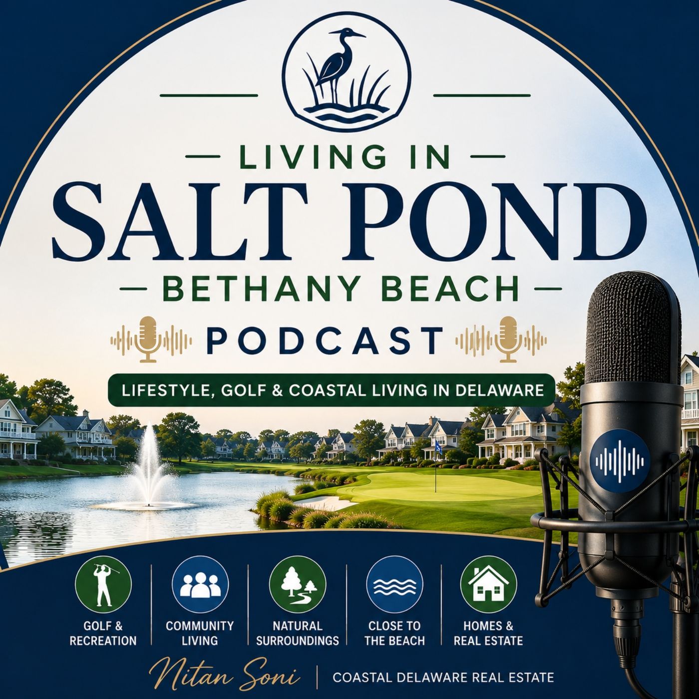 Living in Salt Pond, Bethany Beach podcast artwork