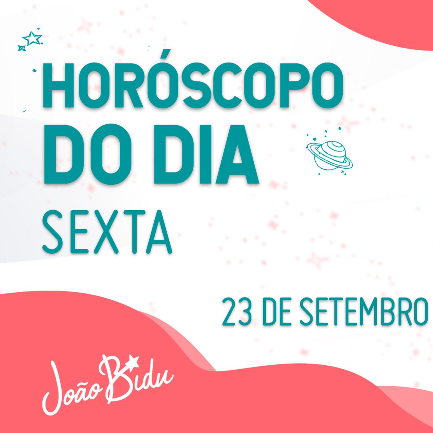 Horóscopo do Dia 23 de Setembro com João Bidu episode artwork
