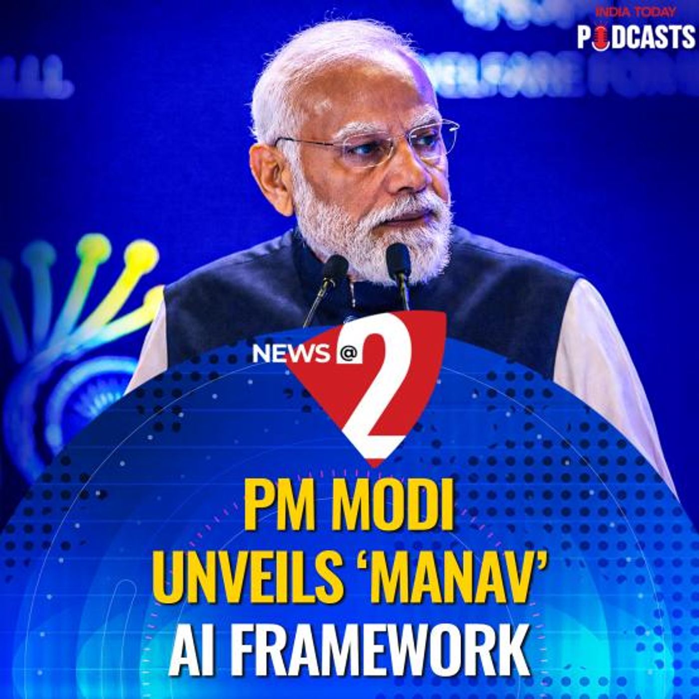 February 19- PM Modi Unveils ‘MANAV’ AI Framework; Anil Ambani Summoned by ED; 3 Delhi Schools Evacuated Over Bomb Threat E-Mails