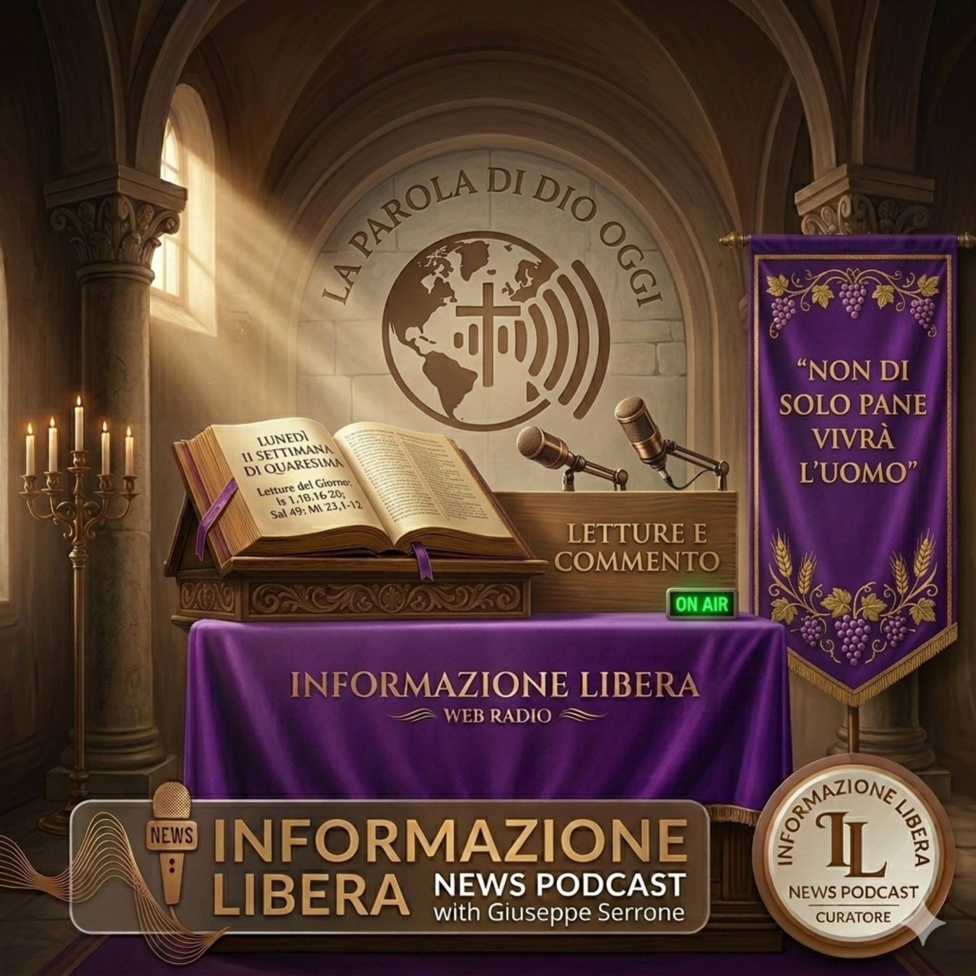 Letture e commento del 2 Marzo 2026 Lunedì della II settimana di Quaresima episode artwork