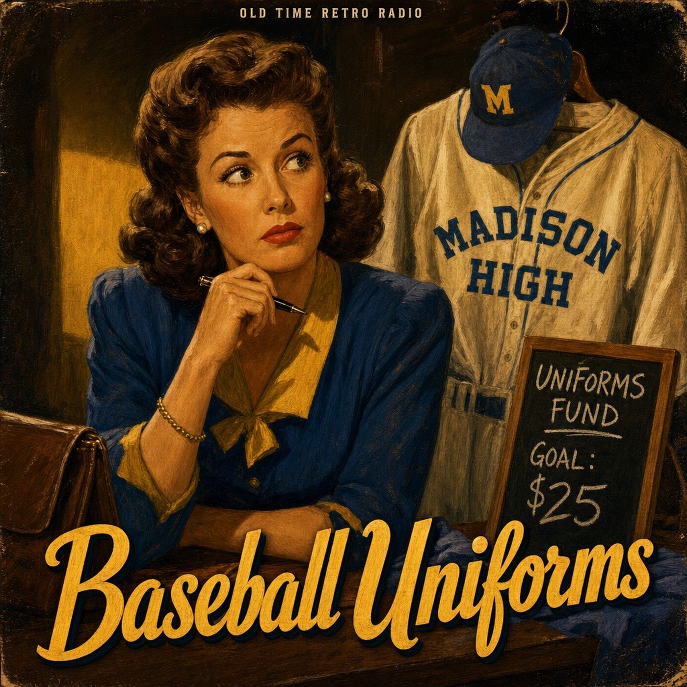 Our Miss Brooks - "Baseball Uniforms" (Old Time Radio, 1950)