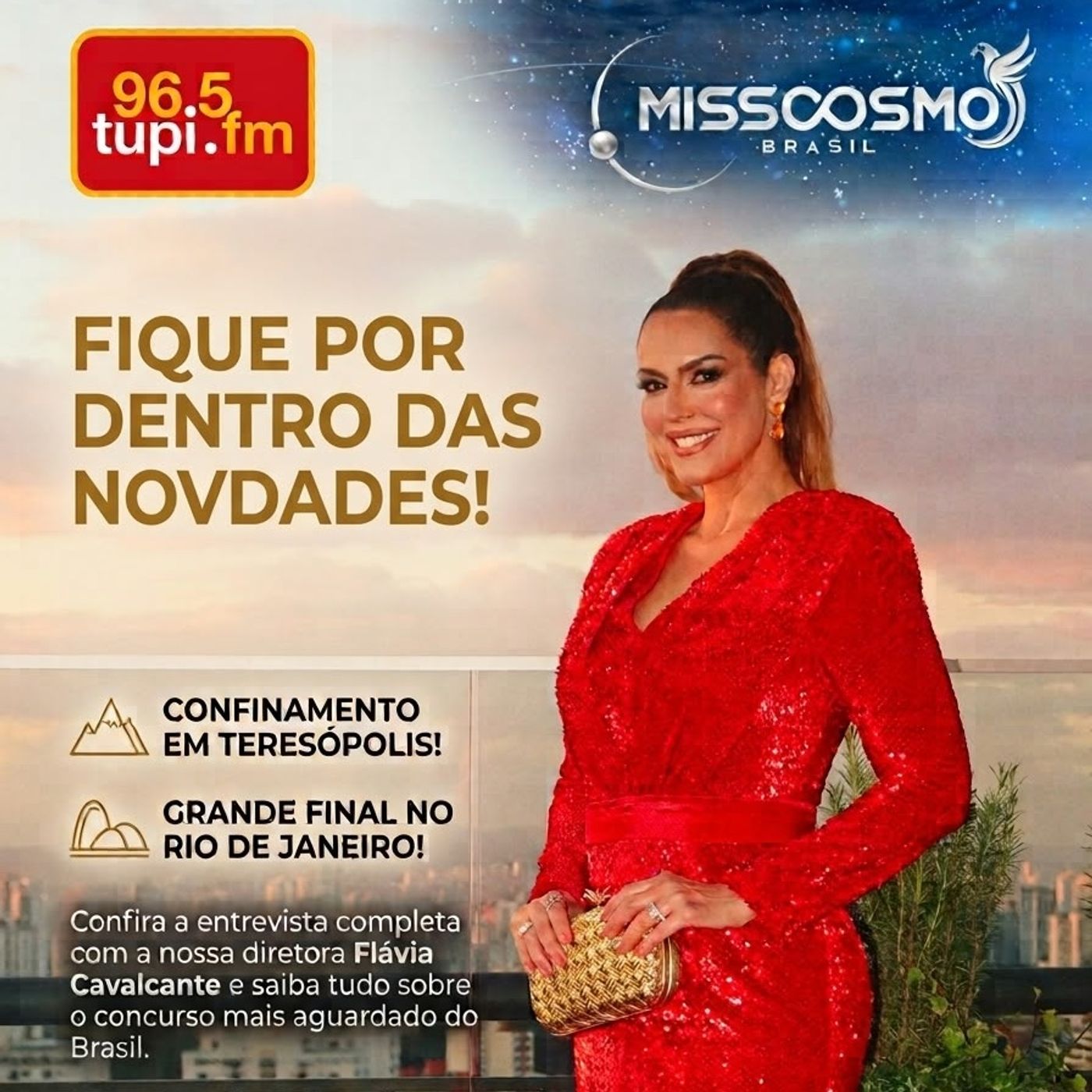 RÁDIO TUPI: MISSO COSMO BRASIL 2026 TERÁ ETAPA DE CONFINAMENTO EM TERESÓPOLIS E FINAL NO RIO DE JANEIRO episode artwork