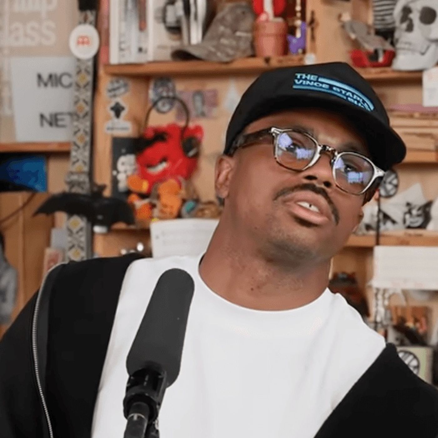 Vince Staples Shouts Out Slain Black Panther Members in Tiny Desk Performance