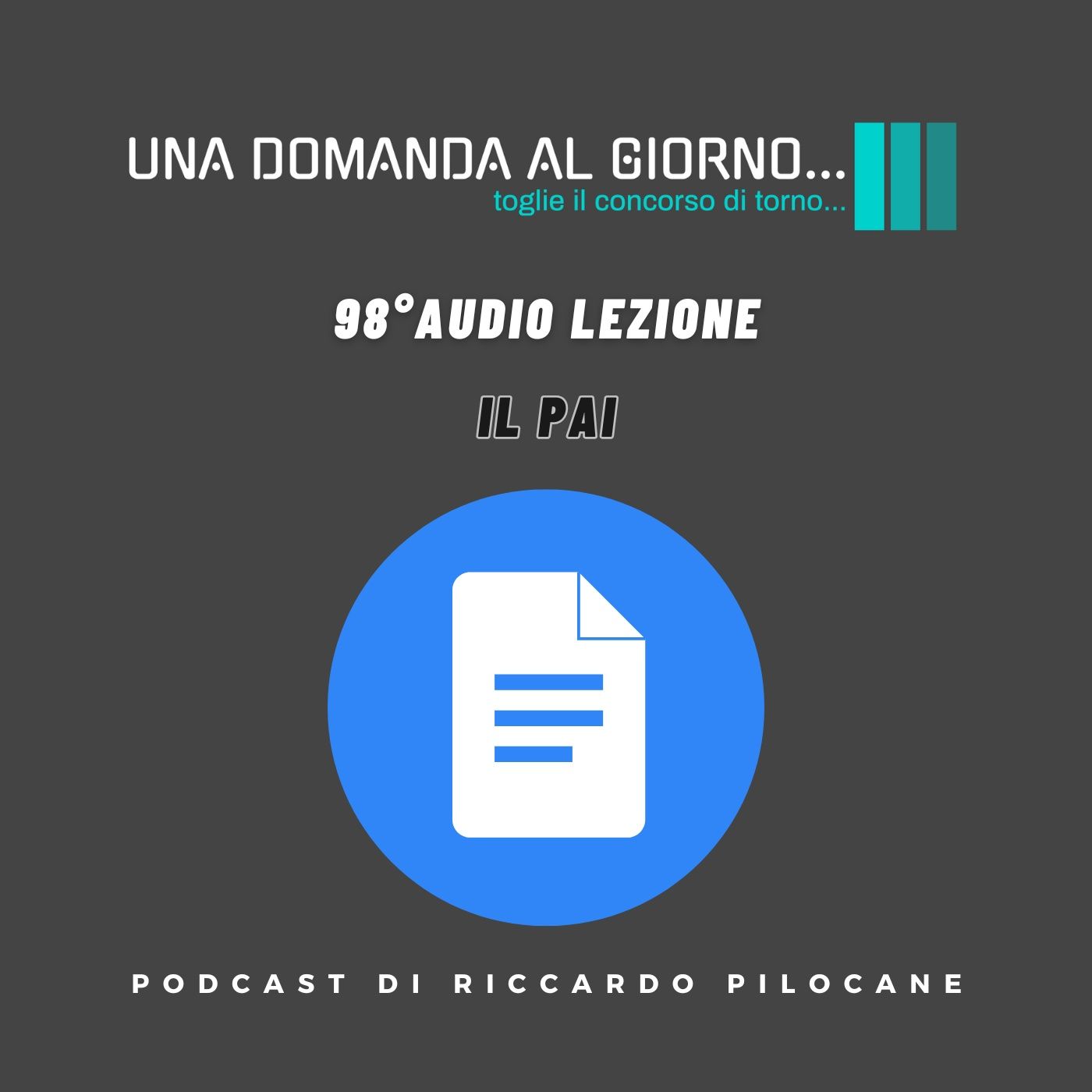 98° Audio lezione Il pai