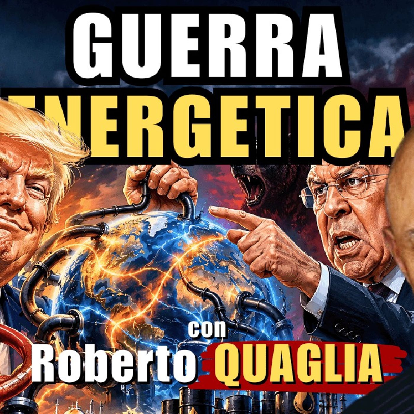 La GUERRA ENERGETICA di #TRUMP e le accuse della RUSSIA | Il Punt🔴 di Vista di Roberto QUAGLIA episode artwork