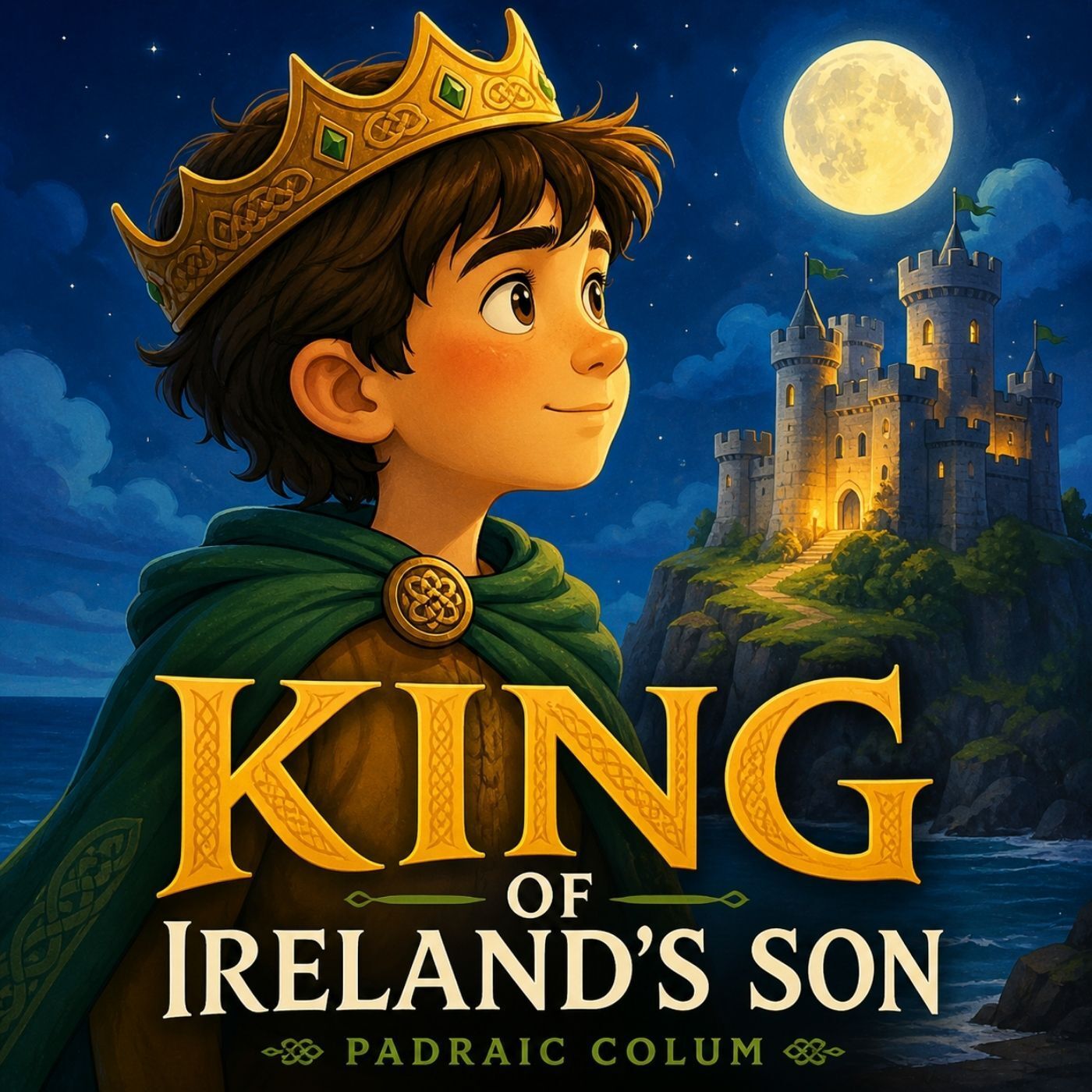 🟡 King of Ireland’s Son (Full Audiobook) - Classic Fairy Tales for Sleep | Padraic Colum