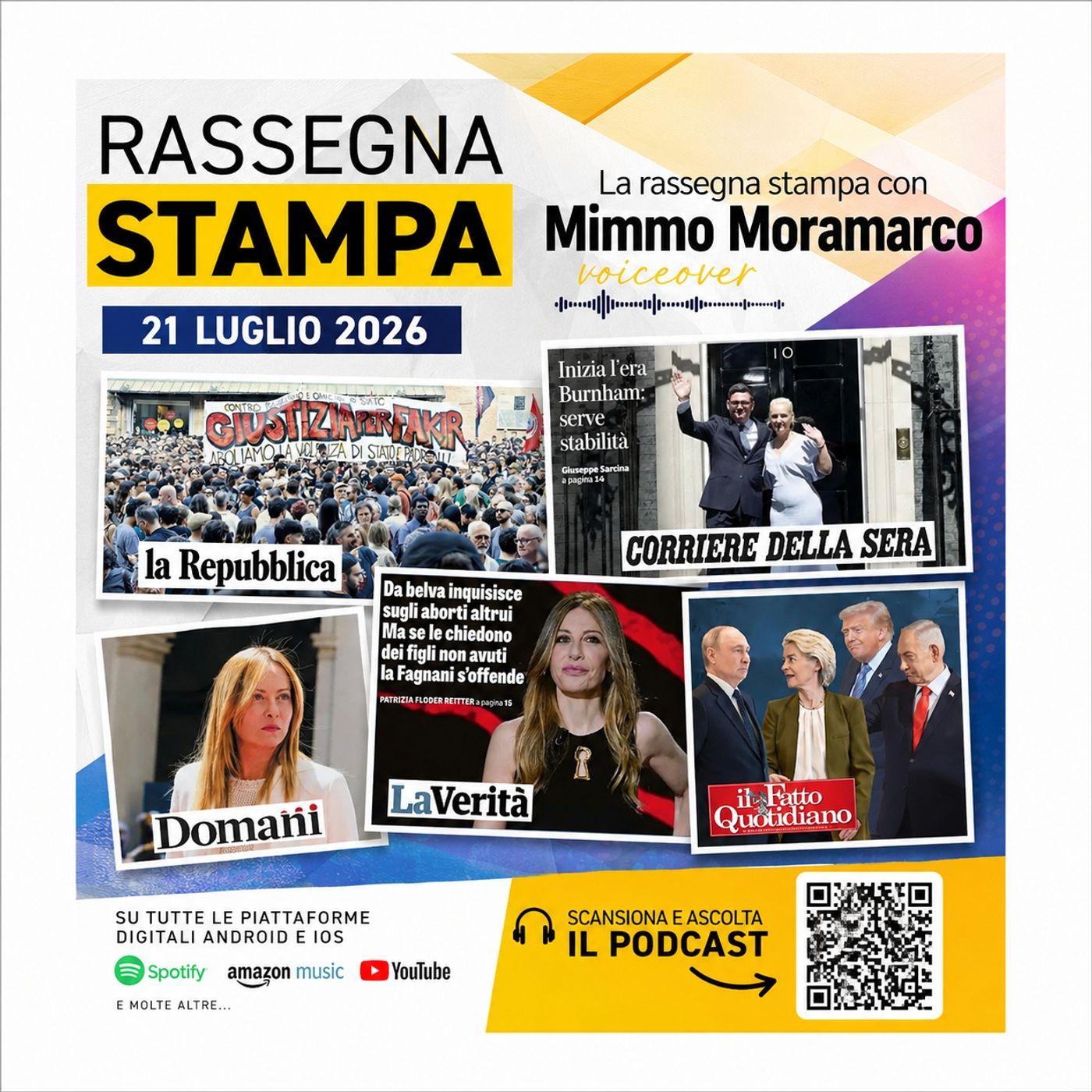 Rassegna stampa del 21 luglio 2026 episode artwork