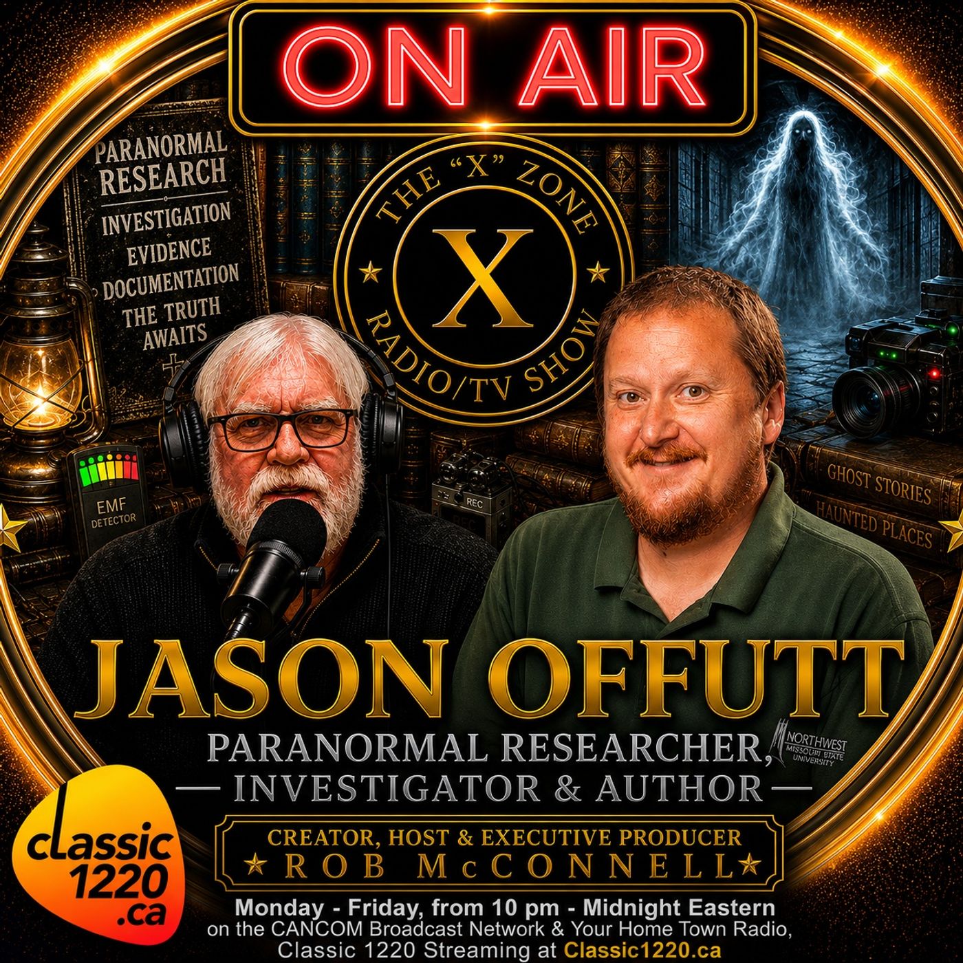 Rob McConnell Interviews - JASON OFFUTT - Paranormal Researcher, Investigator & Author