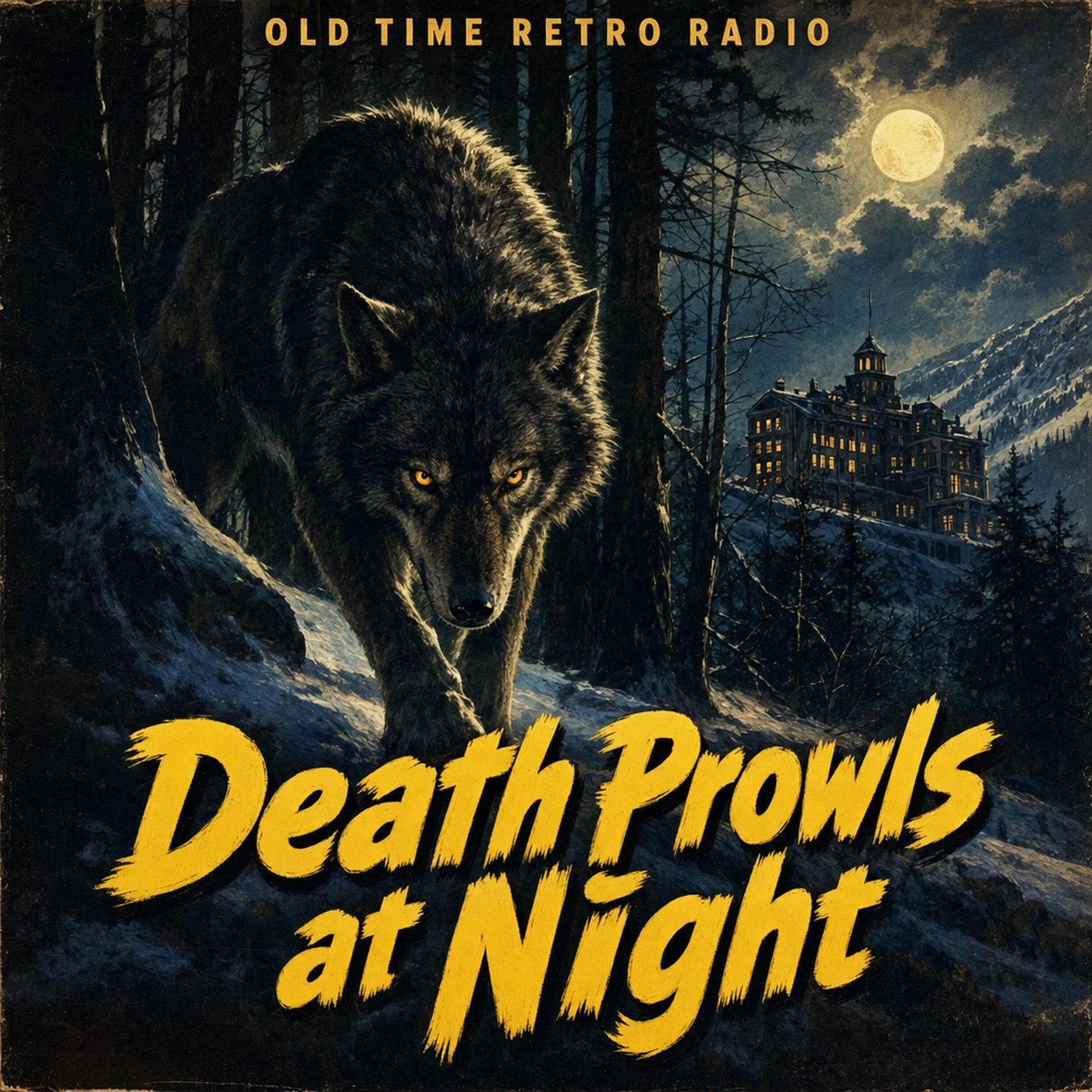 The Shadow - "Death Prowls at Night" (Old Time Radio) episode artwork