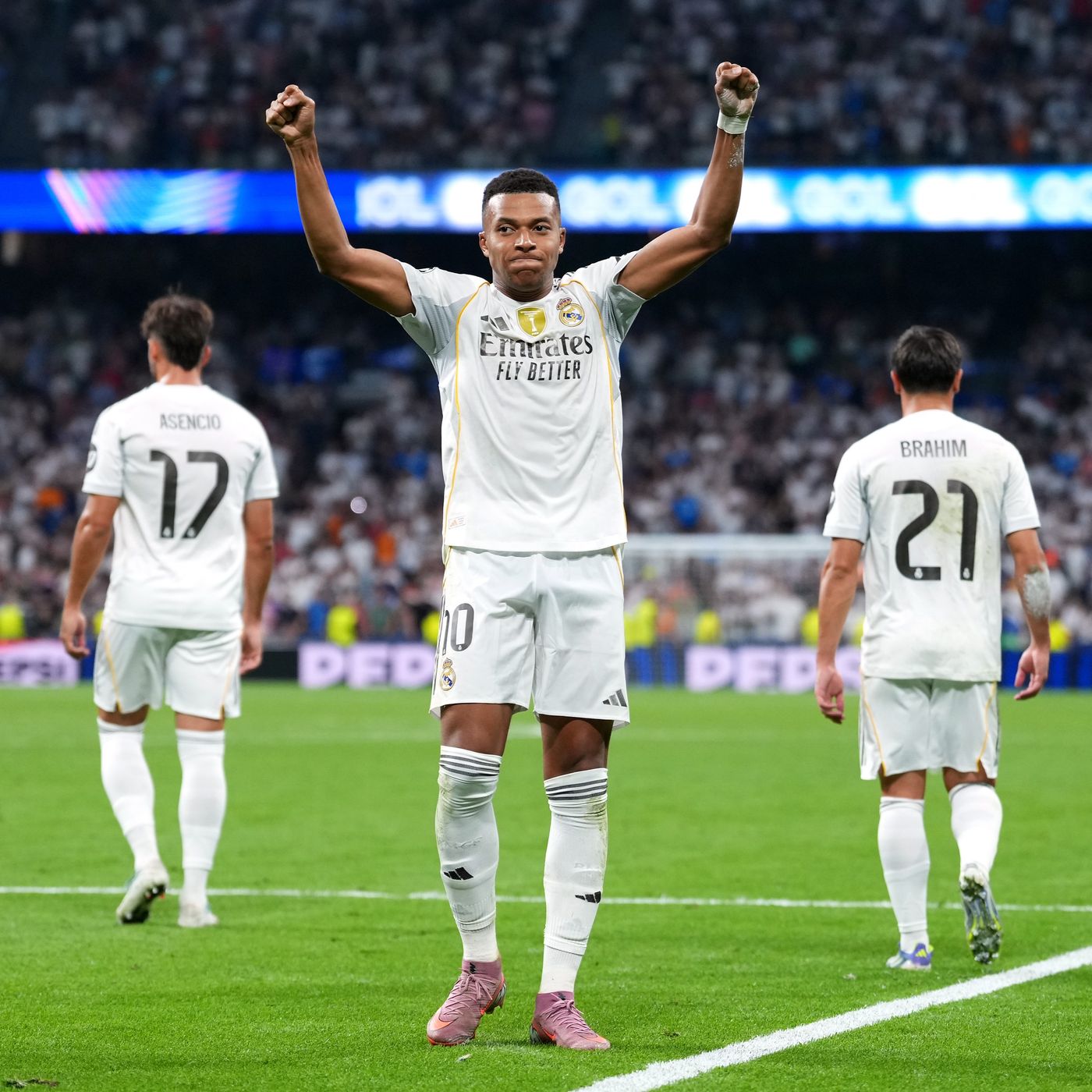 Los goles del Real Madrid 2 - 1 O. Marsella | Doblete con polémica de Mbappé