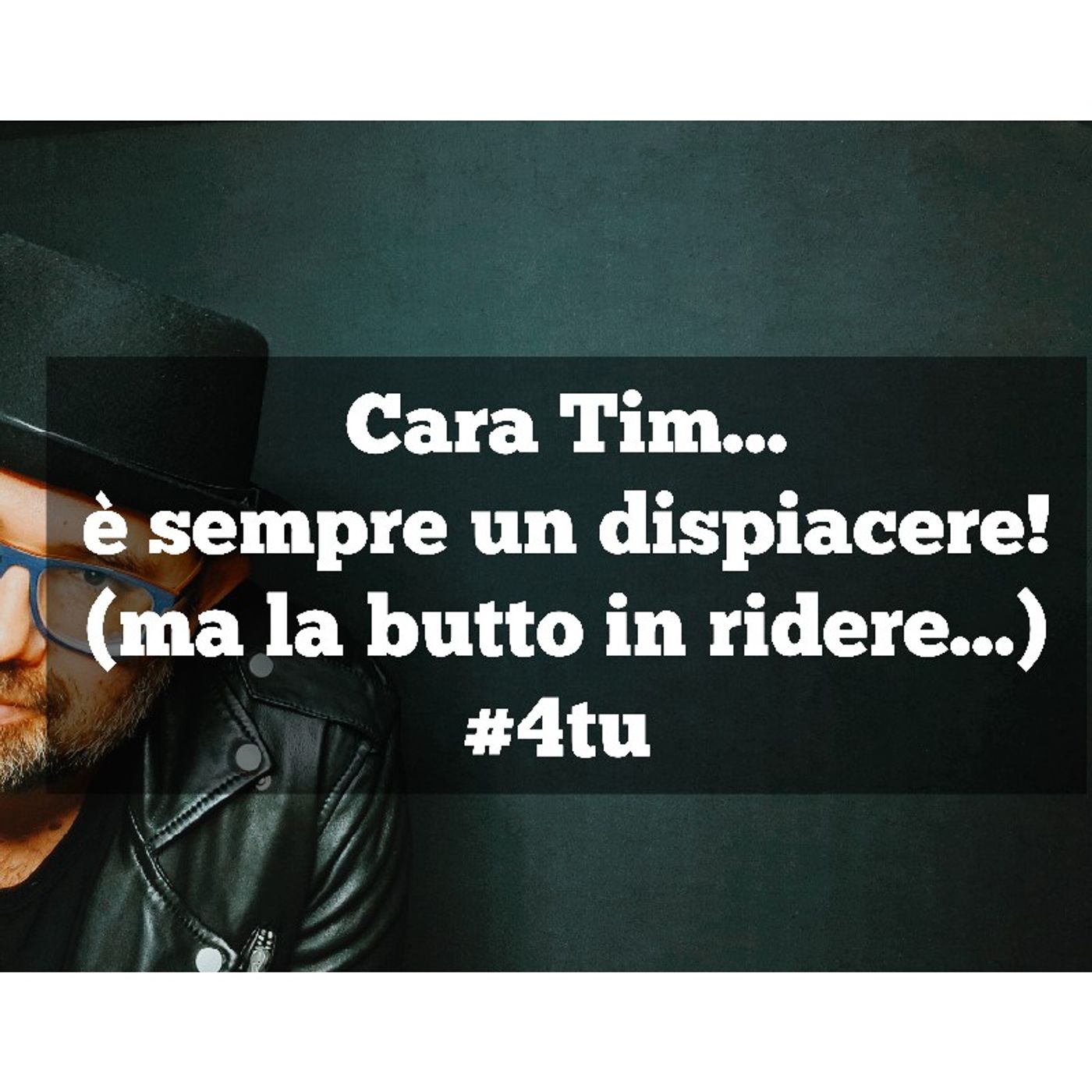 Episodio 925 - Cara Tim...è sempre un dispiacere!(ma la butto in ridere...)#4tu #videopodcast #riflessioni episode artwork