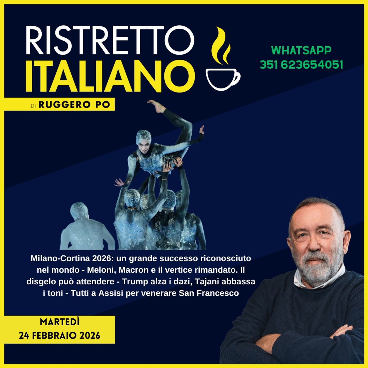 Ristretto Italiano - 24 febbraio 2026 episode artwork