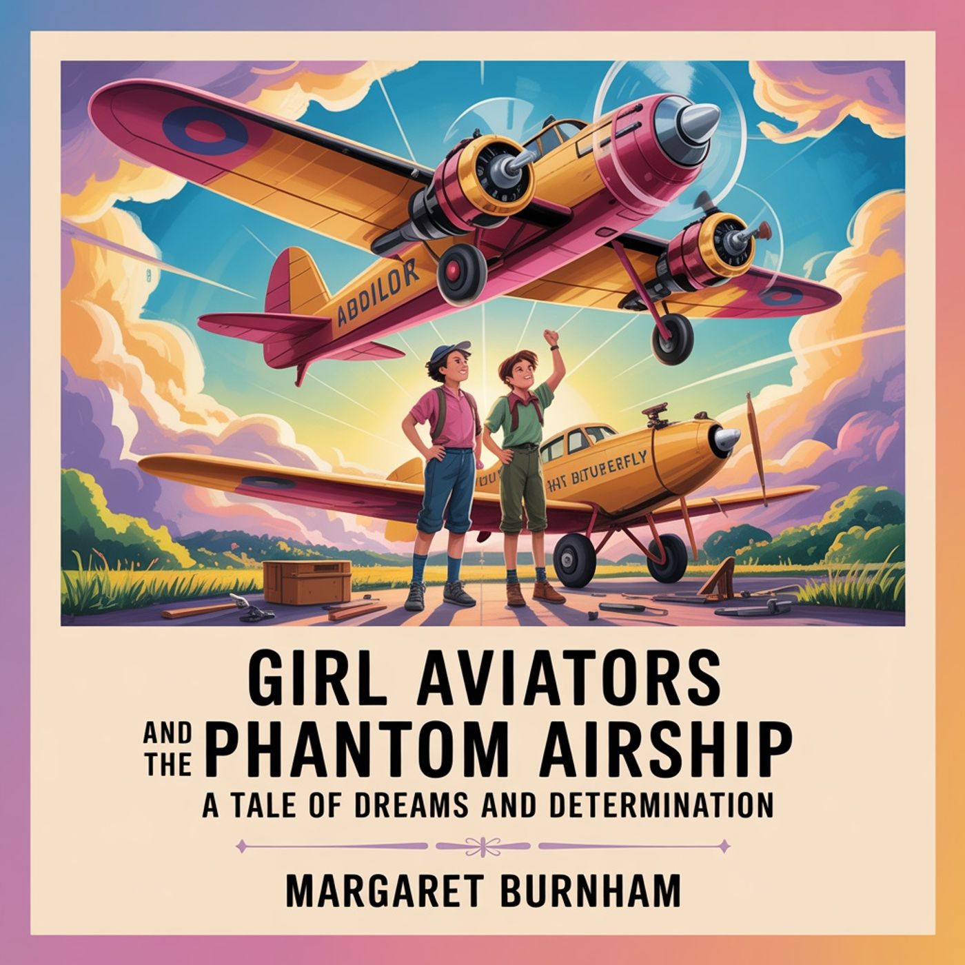 Girl Aviators and the Phantom Airship : A Tale of Dreams and Determination