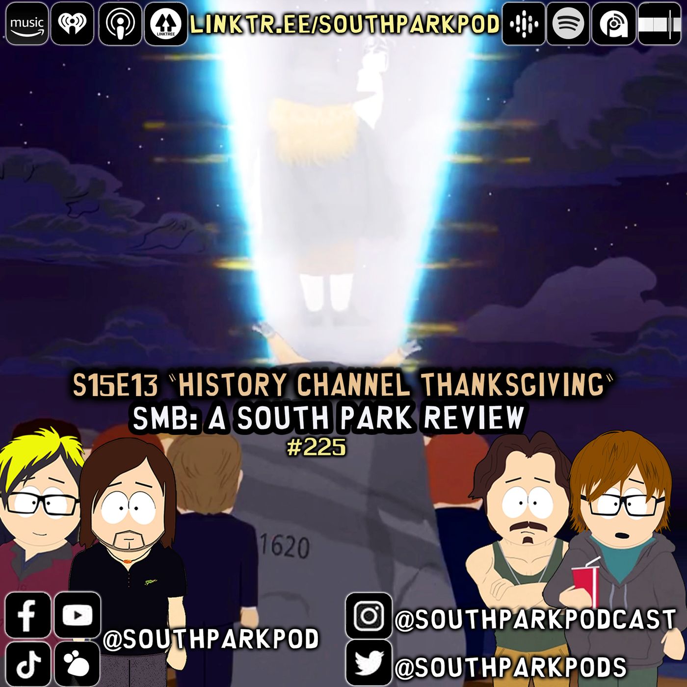 SMB #225 - S15E13 A History Channel Thanksgiving - ”Dude, It Is Called History Channel!”