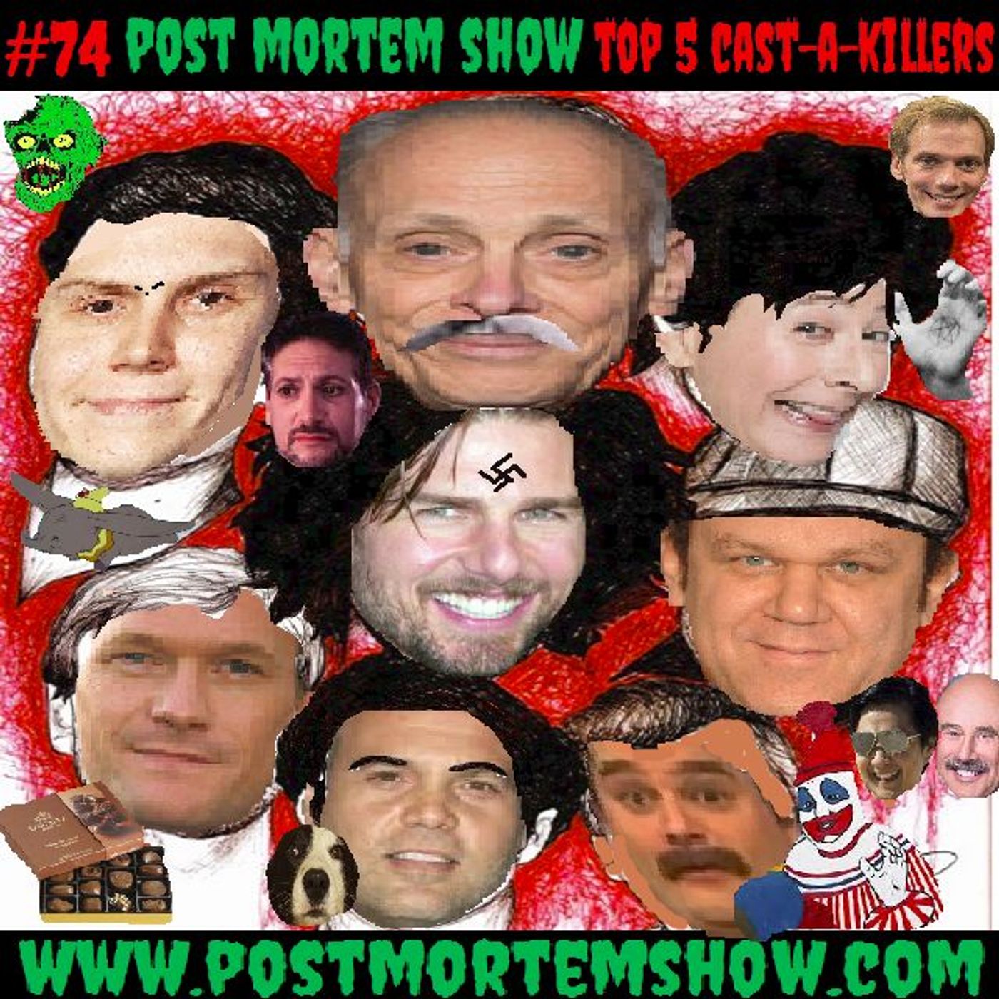 e074 - Dr. Dumbo Doug's Forest Findings (Top 5 Cast-A-Killers) episode artwork