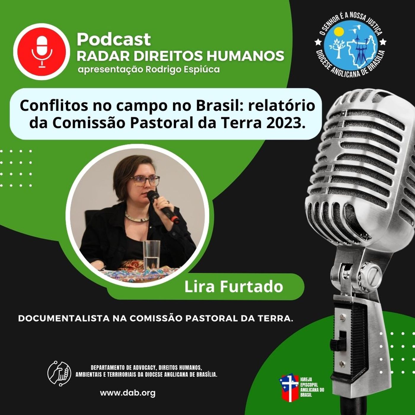 #055 - Conflitos no campo no Brasil: relatório da Comissão Pastoral da Terra 2023, com Lira Furtado episode artwork