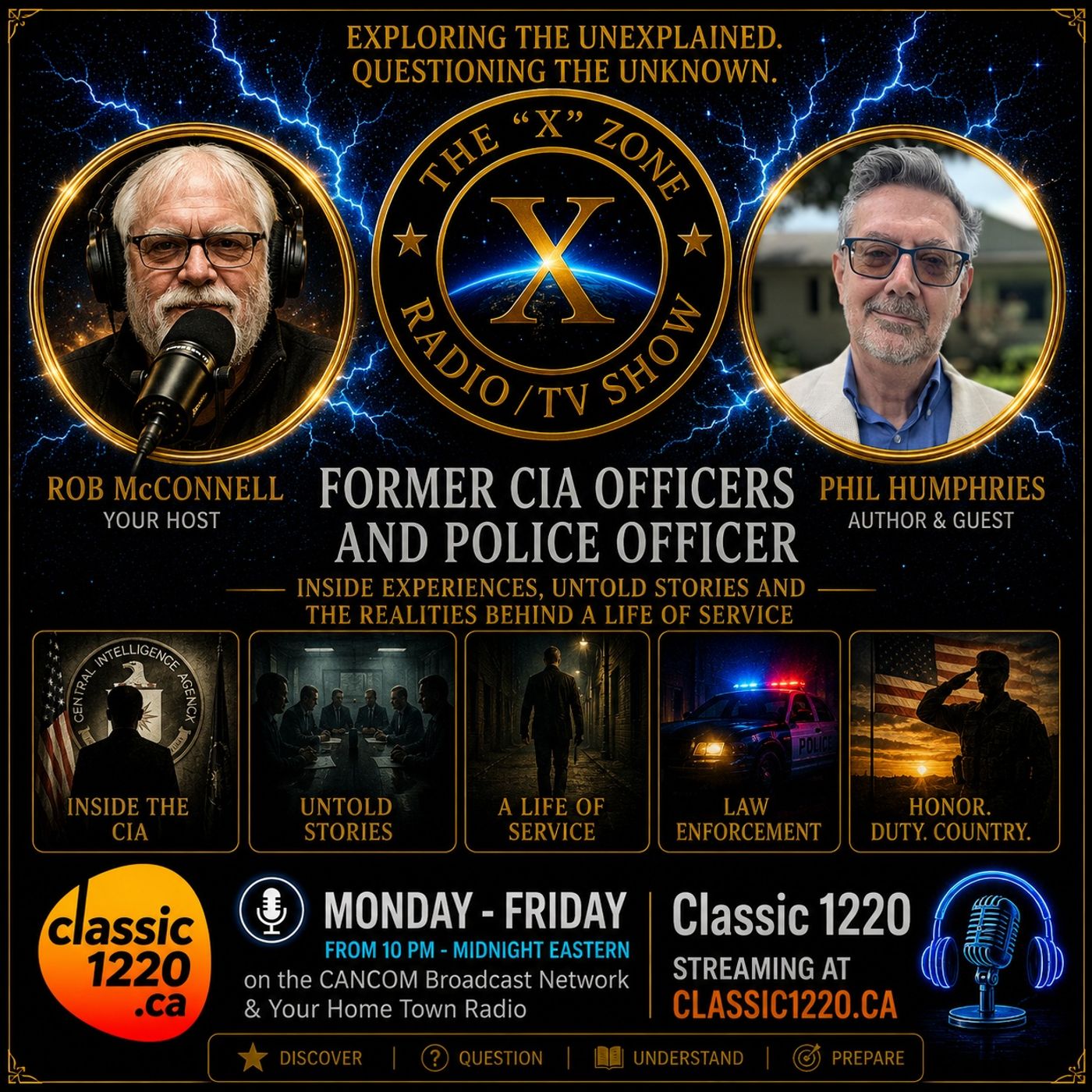 Rob McConnell Interviews - PHIL HUMPHRIES - Former CIA Officers and Police Officer