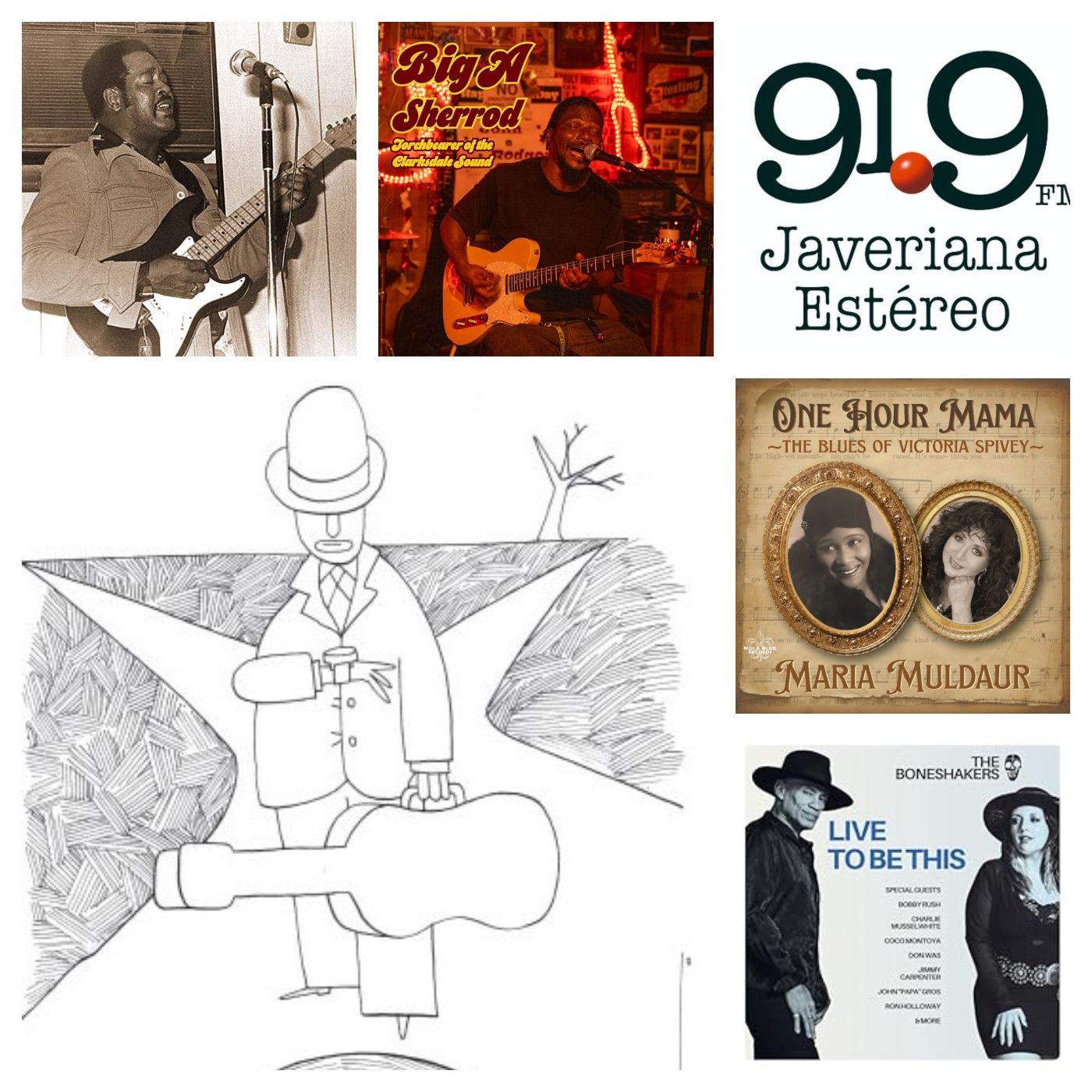 2025-48 Andrew Brown, Big A Sherrod, Maria Muldaur, The Boneshakers episode artwork