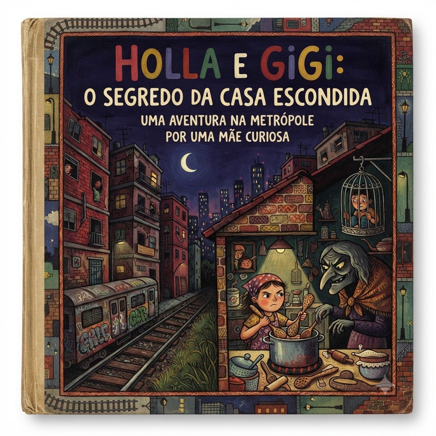 【História Original】Holla e Gigi contra a Mulher Malvada da Casa Solitária