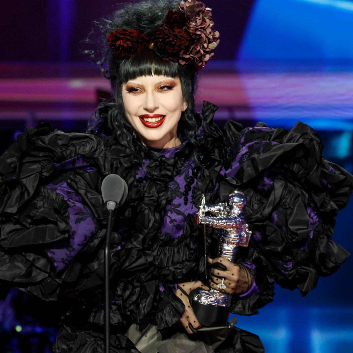 Lady Gaga Dances With Her Latest VMAs During 'Perfect Celebrity' at MSG Show