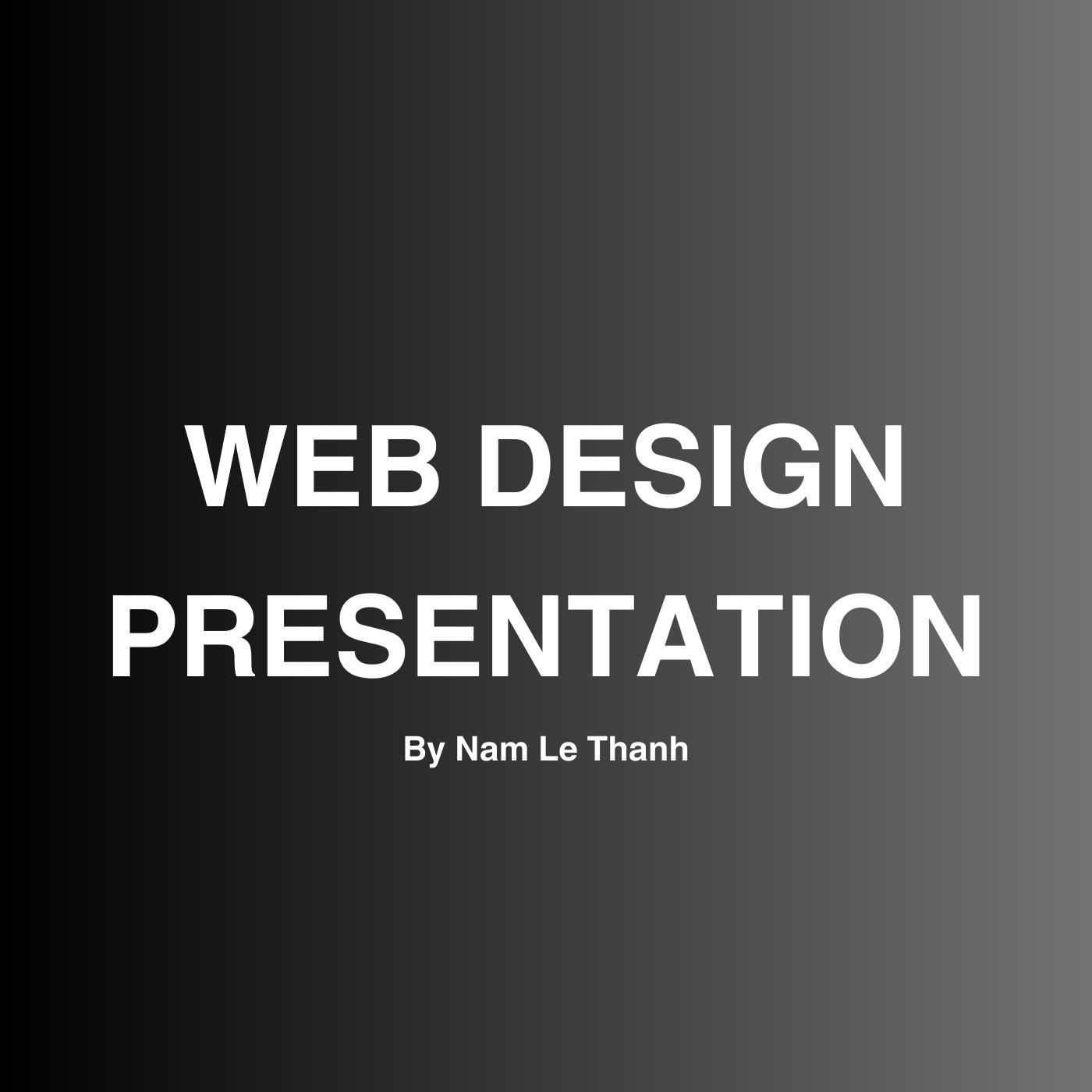 Web Design Presentation podcast artwork