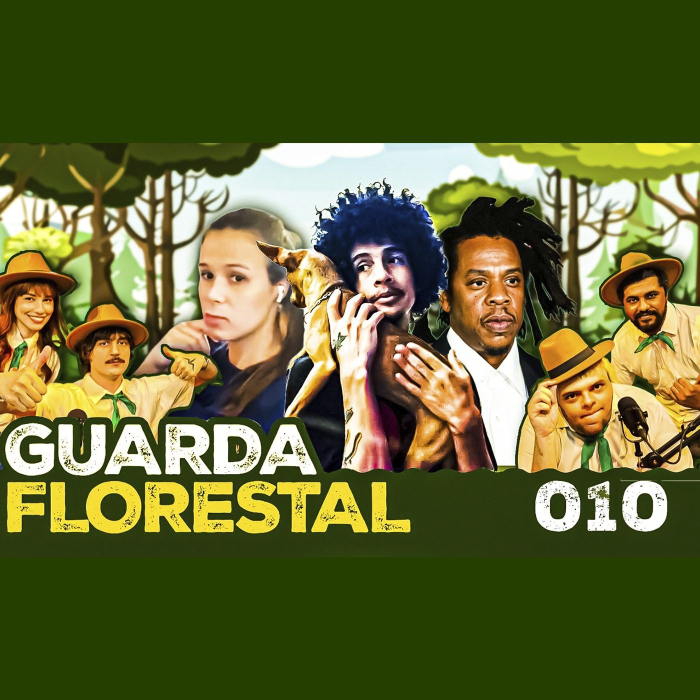 PONGO SEM EMPATIA REJEITA NHENHETA PARA JAY Z - GUARDA FLORESTAL #010 thumbnail