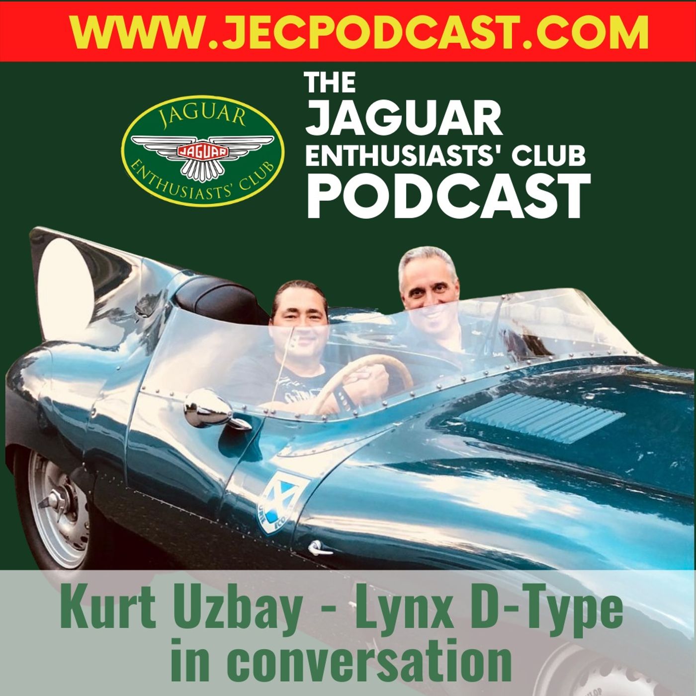 Episode 43: Kurt Uzbay and his Lynx D-type episode artwork