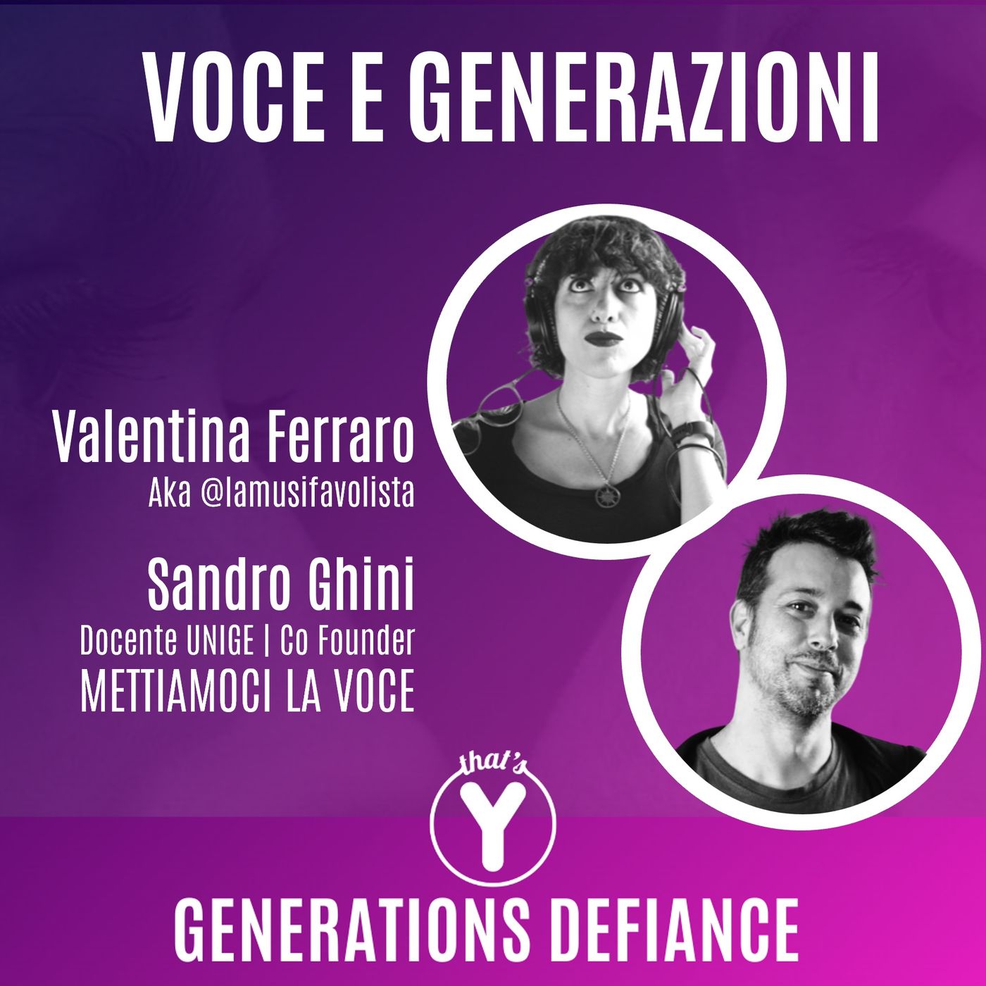 "Voce e Generazioni" con Sandro Ghini e Valentina Ferraro [Generations Defiance]