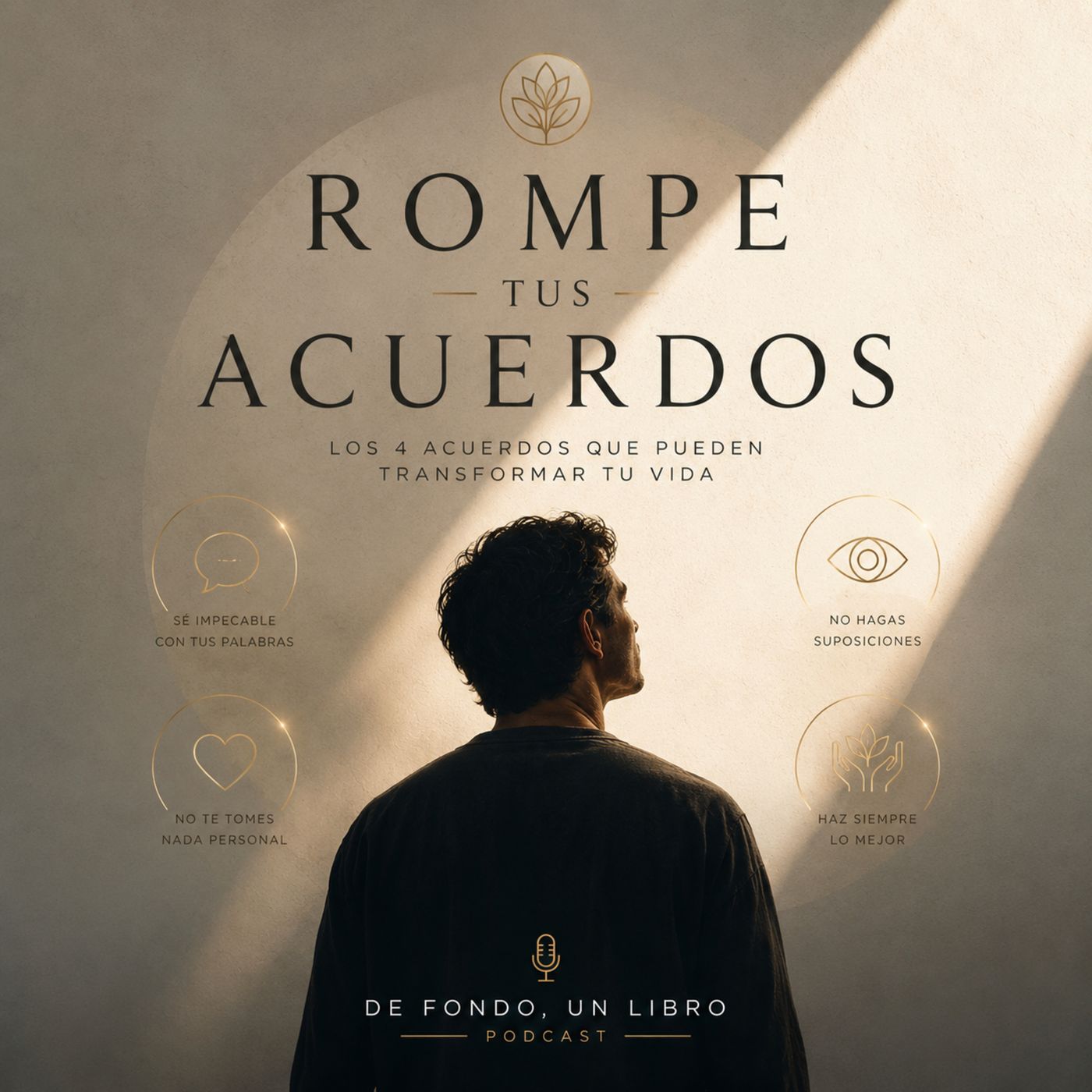 De fondo un libro
