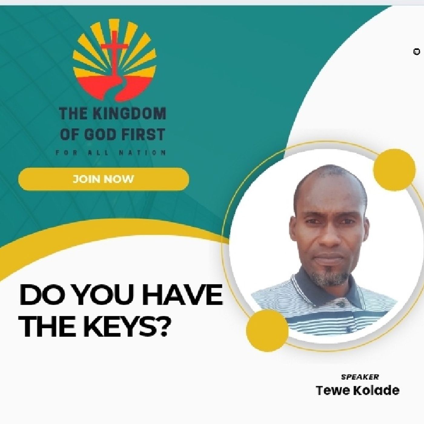 DO YOU HAVE THE KEYS?