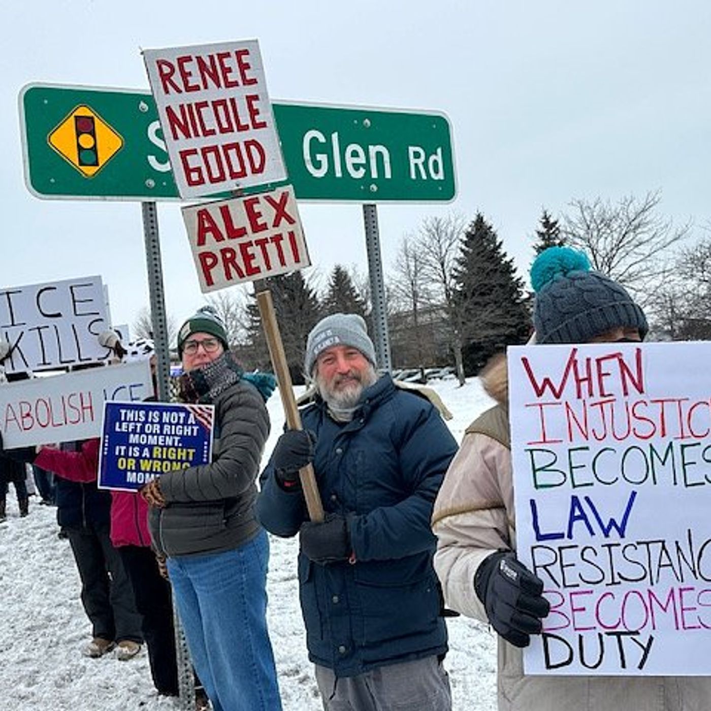 ‘Beyond disturbing’: Kane County protesters decry 2nd fatal shooting by federal officers in Minneapolis episode artwork
