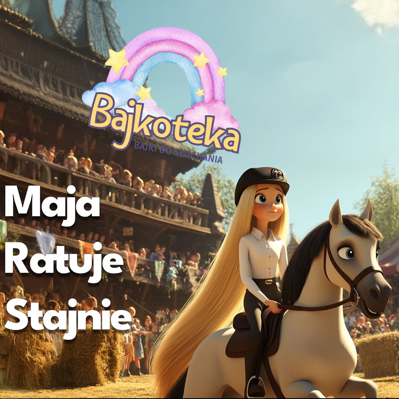 🐴 Maja Ratuje Stajnię bajka o odwadze, przyjaźni i ratowaniu - -audiobook dla dzieci 💪 🐴 Maja Ratuje Stajnię bajka o odwadze, przyjaźni i ratowaniu - -audiobook dla dzieci 💪