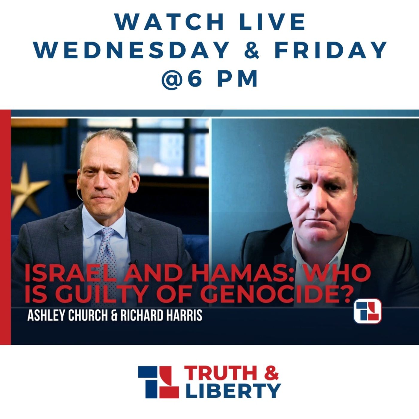 Israel and Hamas: Who is Guilty of Genocide? With Ashley Church episode artwork