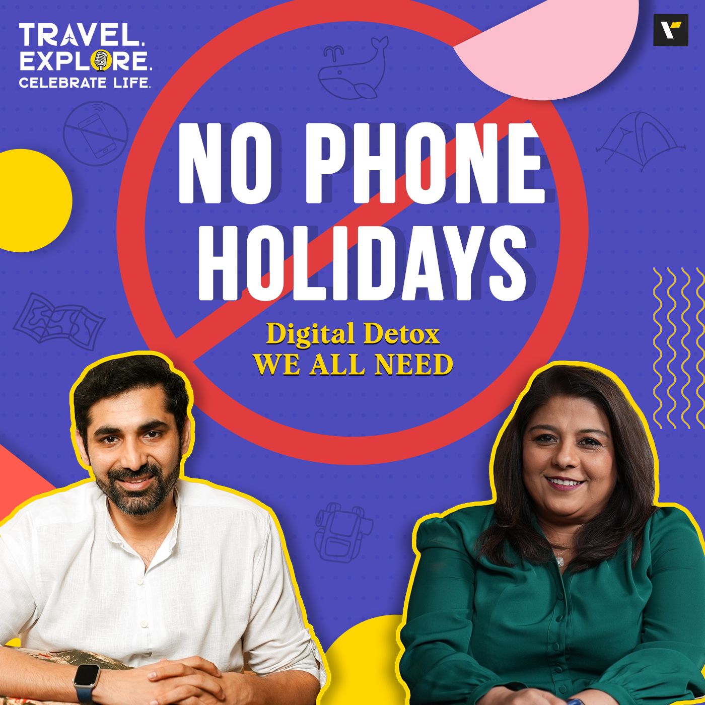 🌿📴 NO PHONE Holidays: Digital Detox WE ALL NEED 🛫📵 TECL Podcast | Neil and Sunila