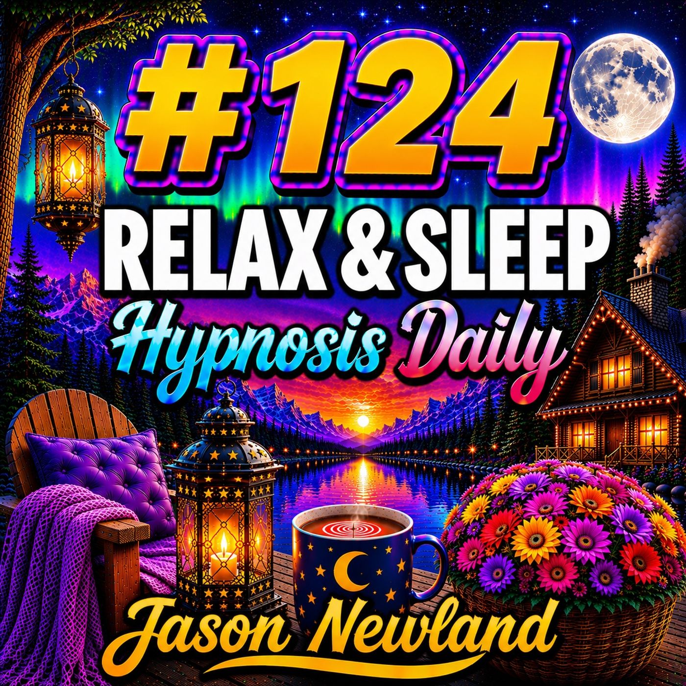 #124 Relax & Sleep Hypnosis Daily - THE TENSION IS HIDING (Jason Newland) episode artwork