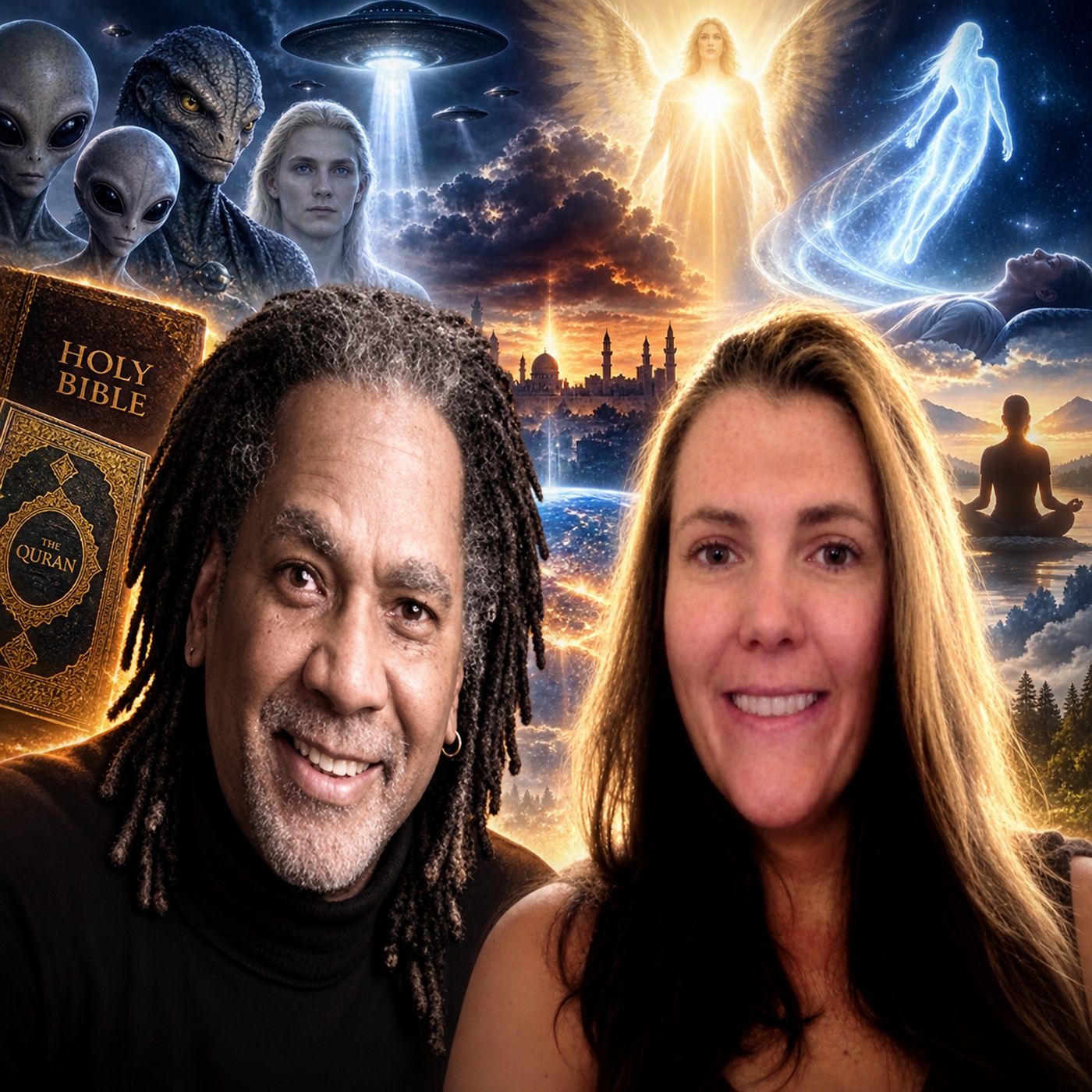 Ep. #211: Alien Encounters and Angelic Communications w/ Rev. Michael J.S. Carter & Jaclyn Gutleber