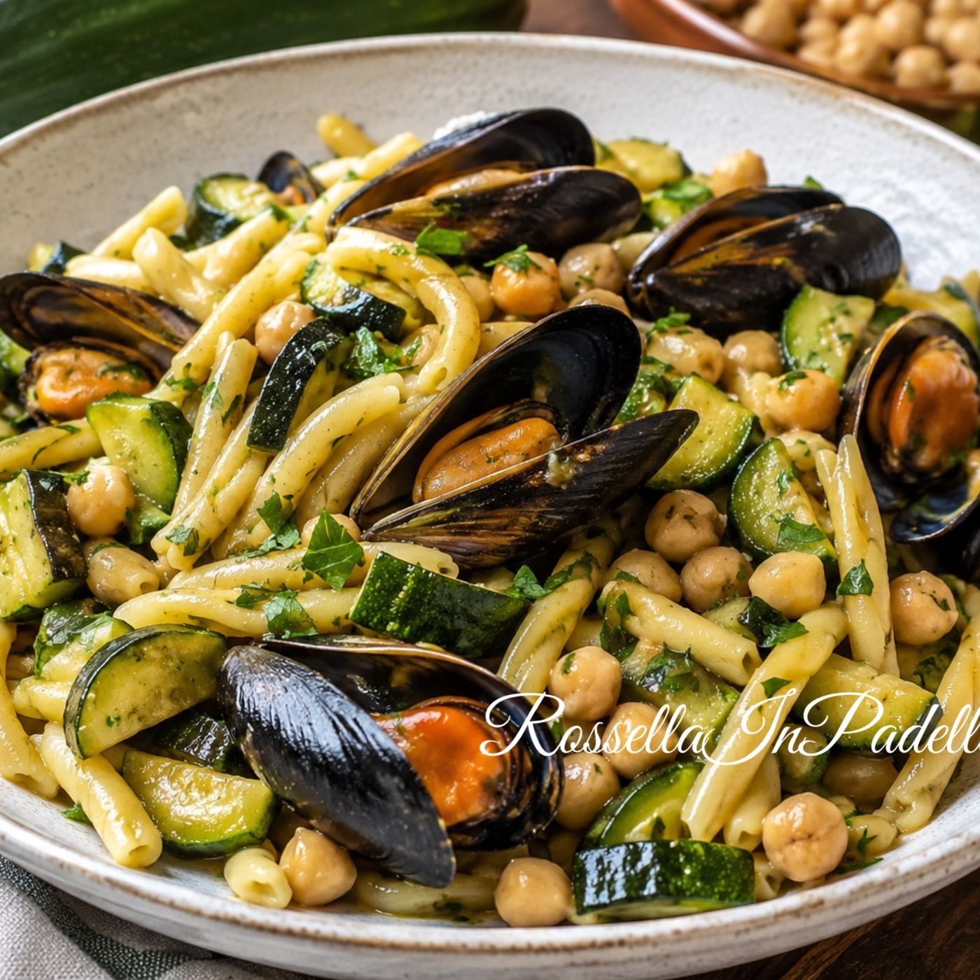 Pasta con cozze, zucchine e ceci episode artwork