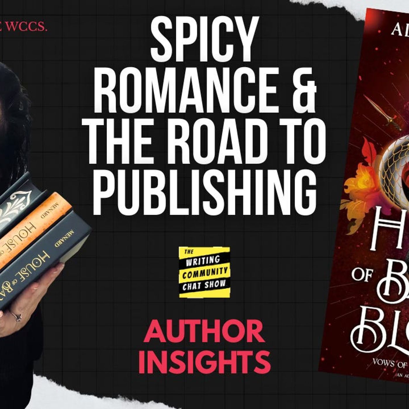 Peaky Blinders Romantasy: Alexis L. Menard on HOUSE OF BANE AND BLOOD, Spicy Romance & The Road to Publishing.