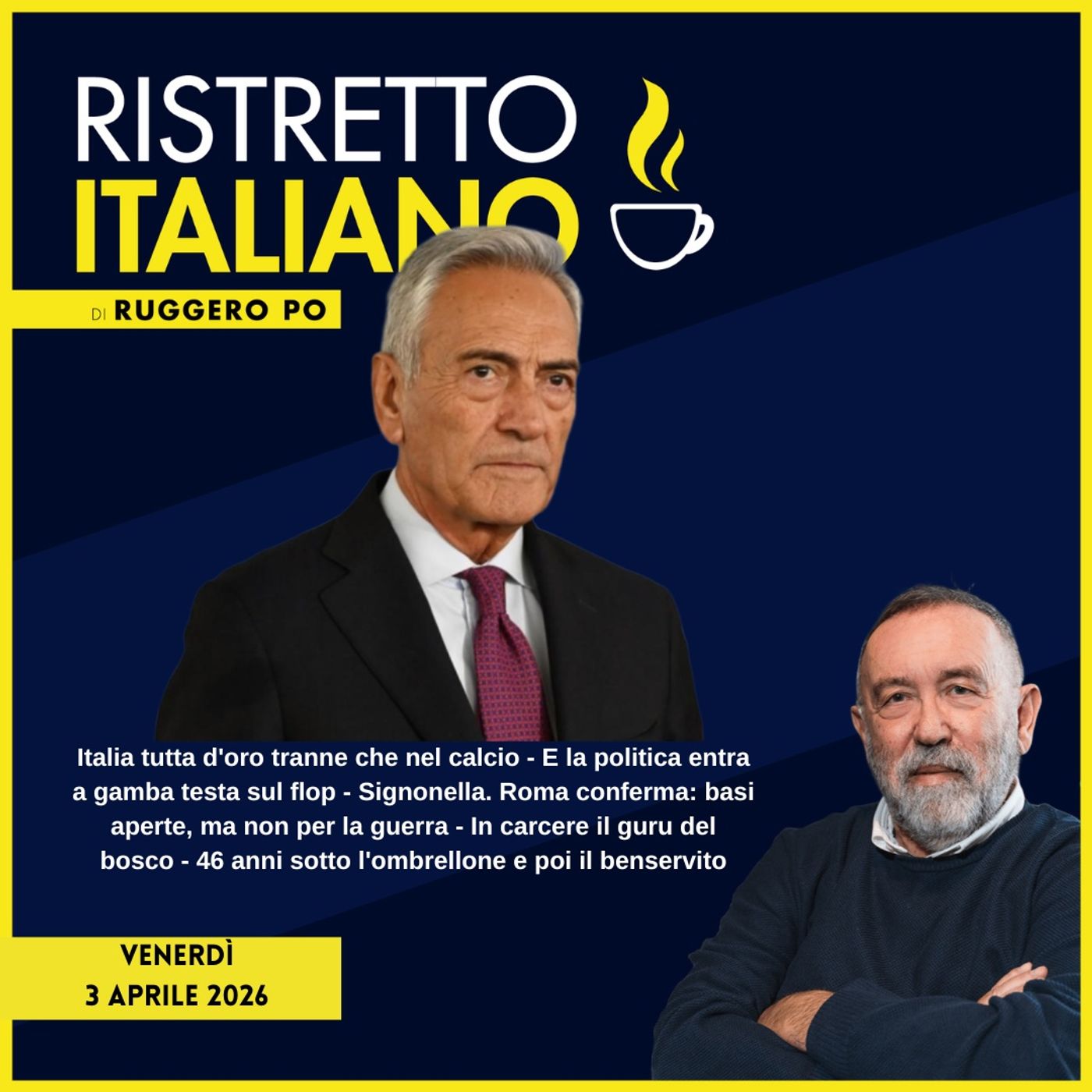 Ristretto Italiano - 3 aprile 2026