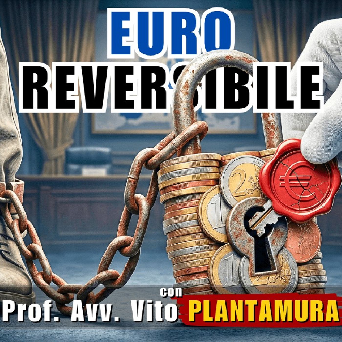 L'#EURO è REVERSIBILE? Quello che NON devi sapere – con Prof. Avv. Vito PLANTAMURA | Alla Mezza episode artwork