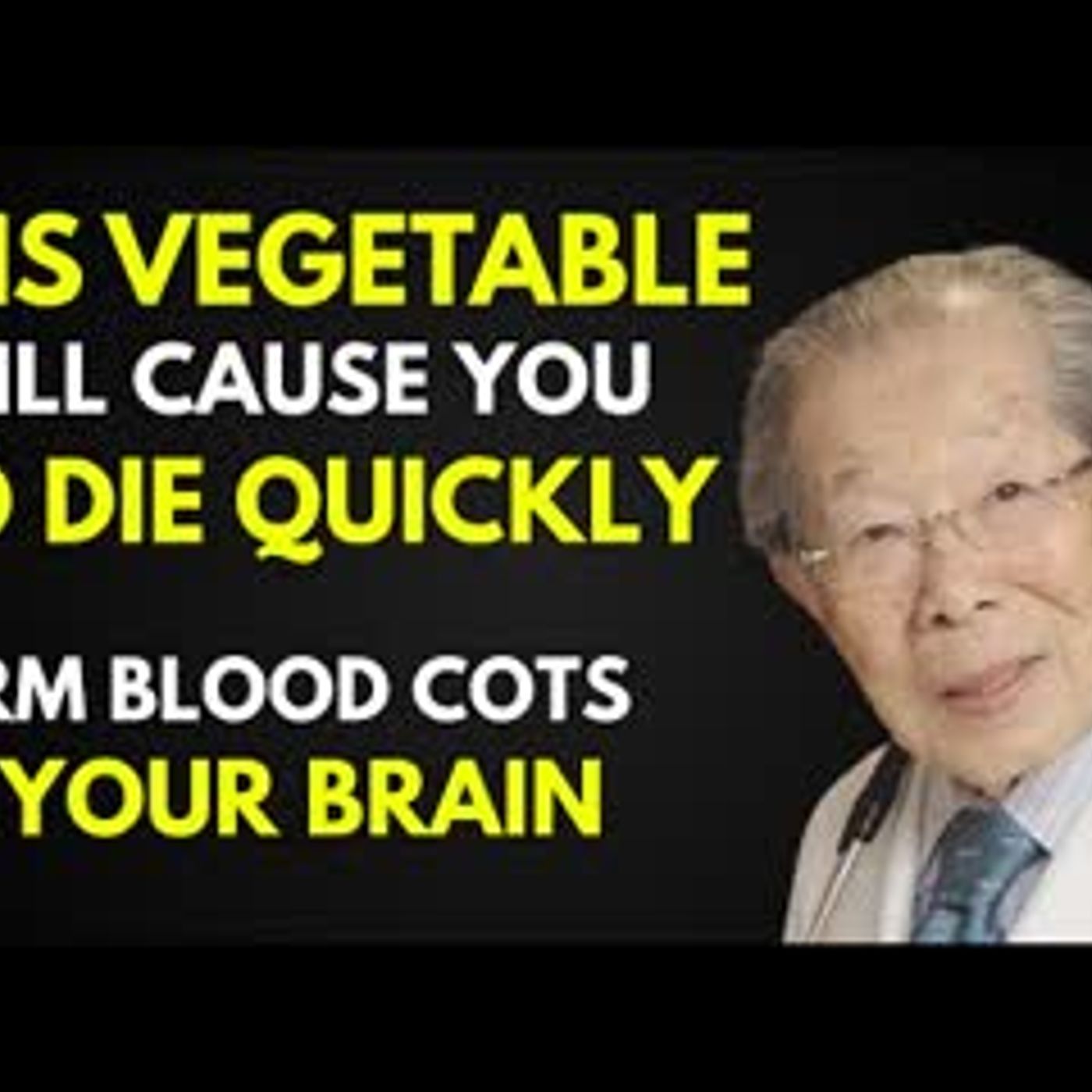 Japanese Oldest Doctor This vegetable increases the risk of stroke in the elderly!