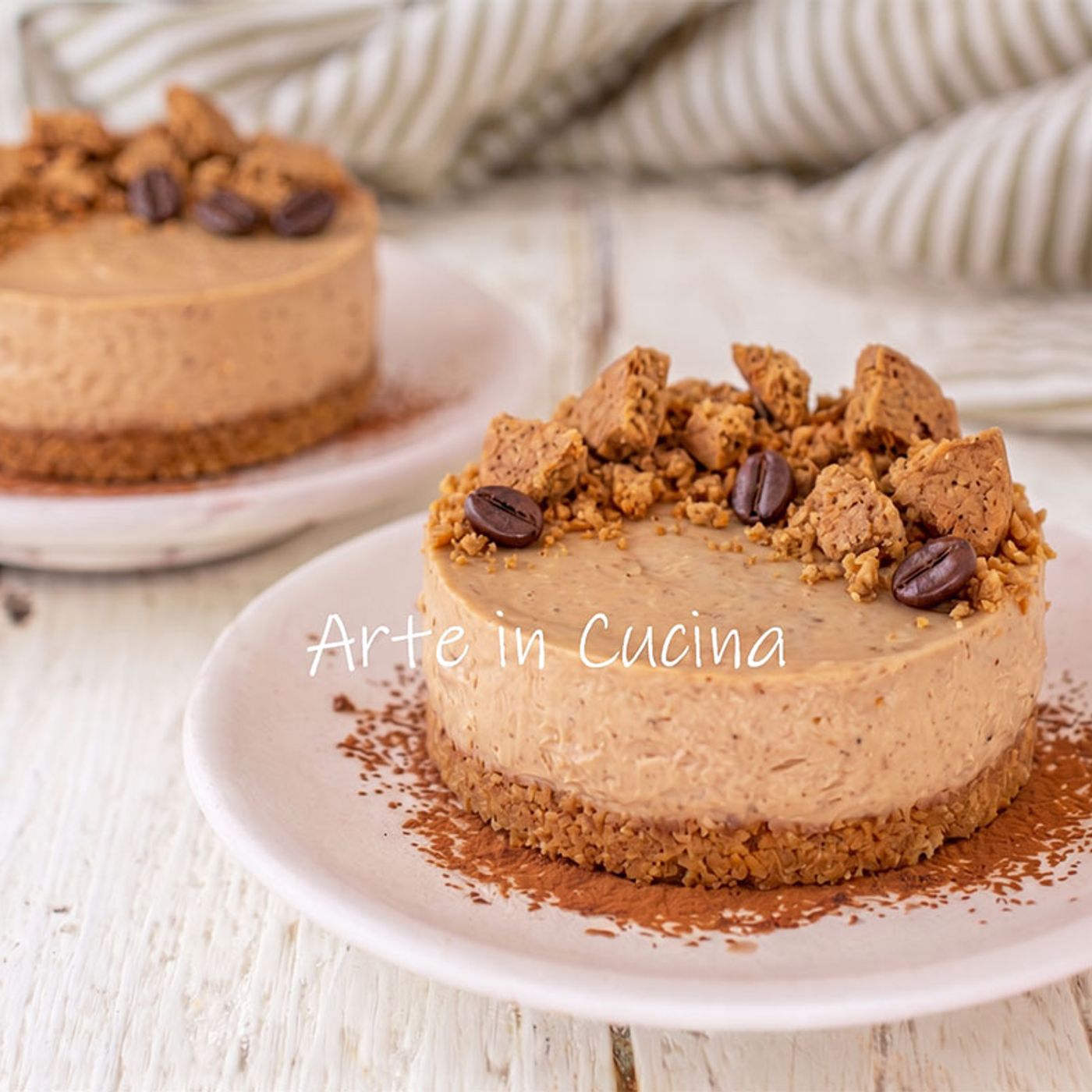 MINI CHEESECAKE al CAFFè dolce monoporzione