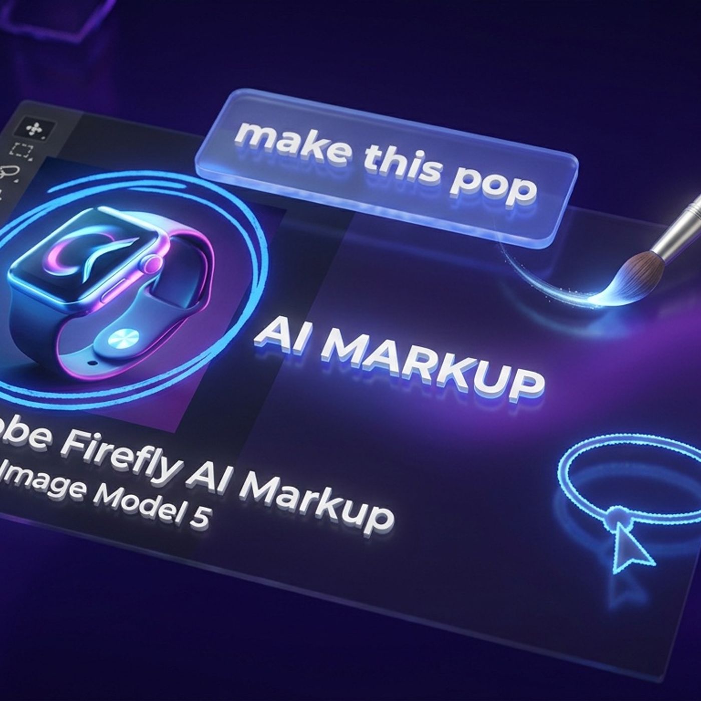 Adobe Firefly AI Markup: Finally, Less Chaos! — Blue Lightning AI Daily cover