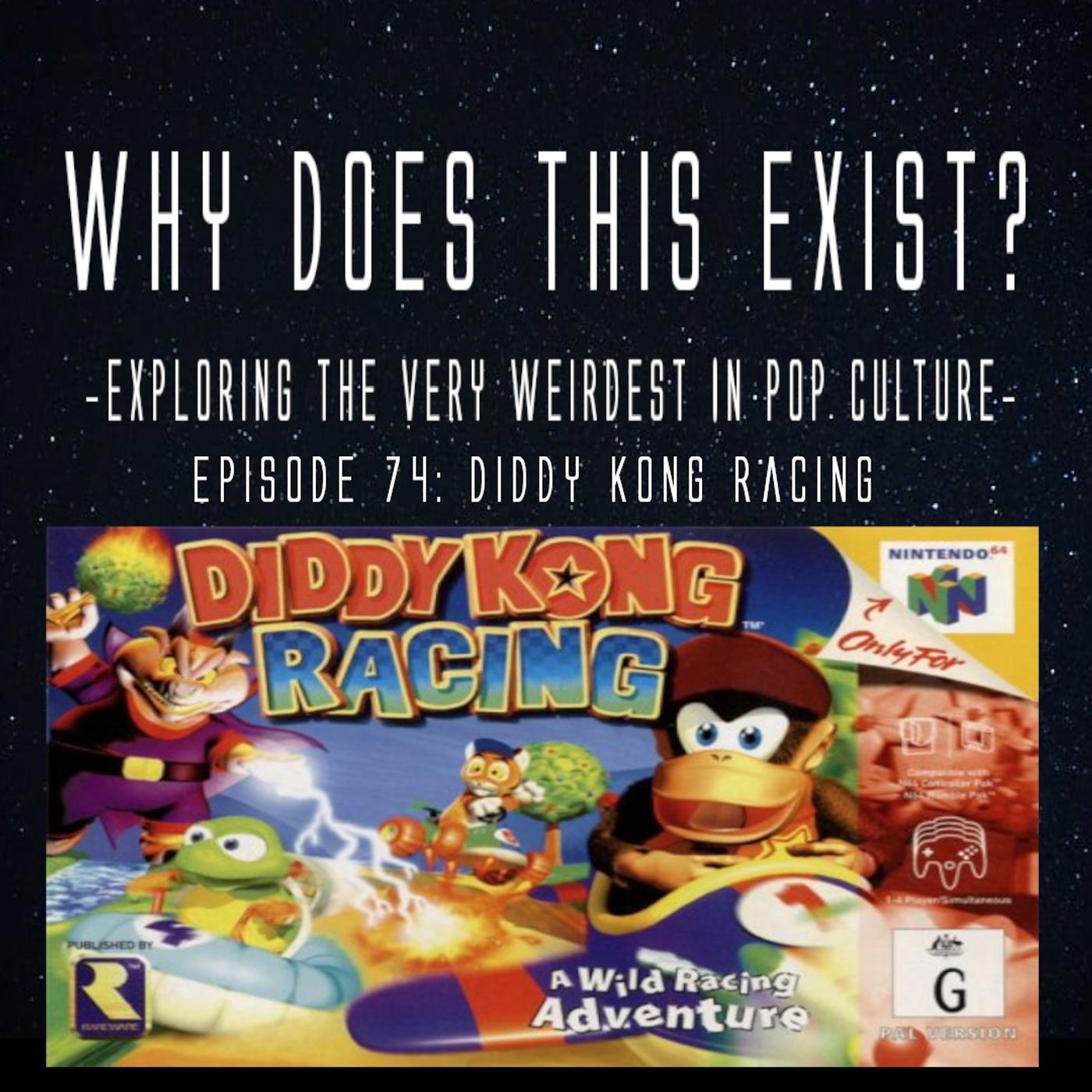 Episode 74: Diddy Kong Racing episode artwork
