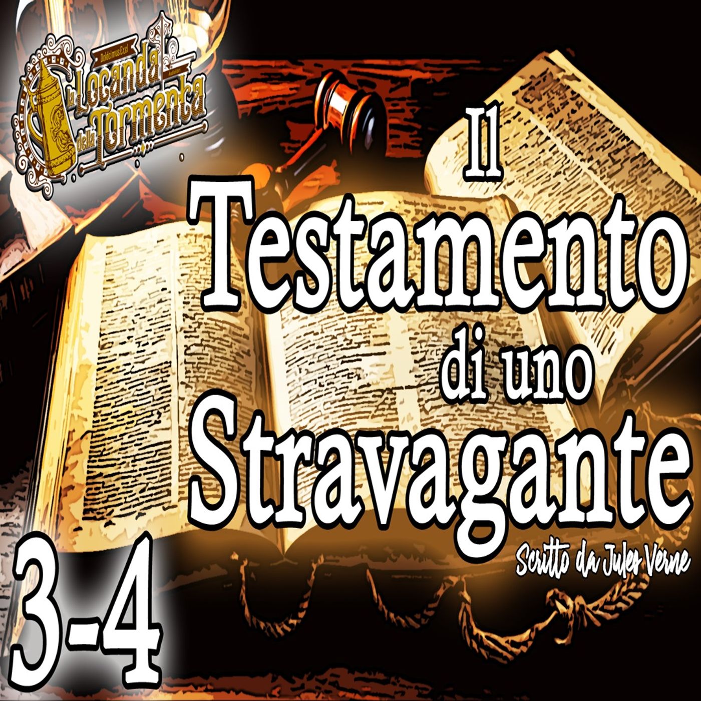 Jules Verne - Audiolibro Il Testamento di uno Stravagante - Parte I - Capitolo 03-04 episode artwork
