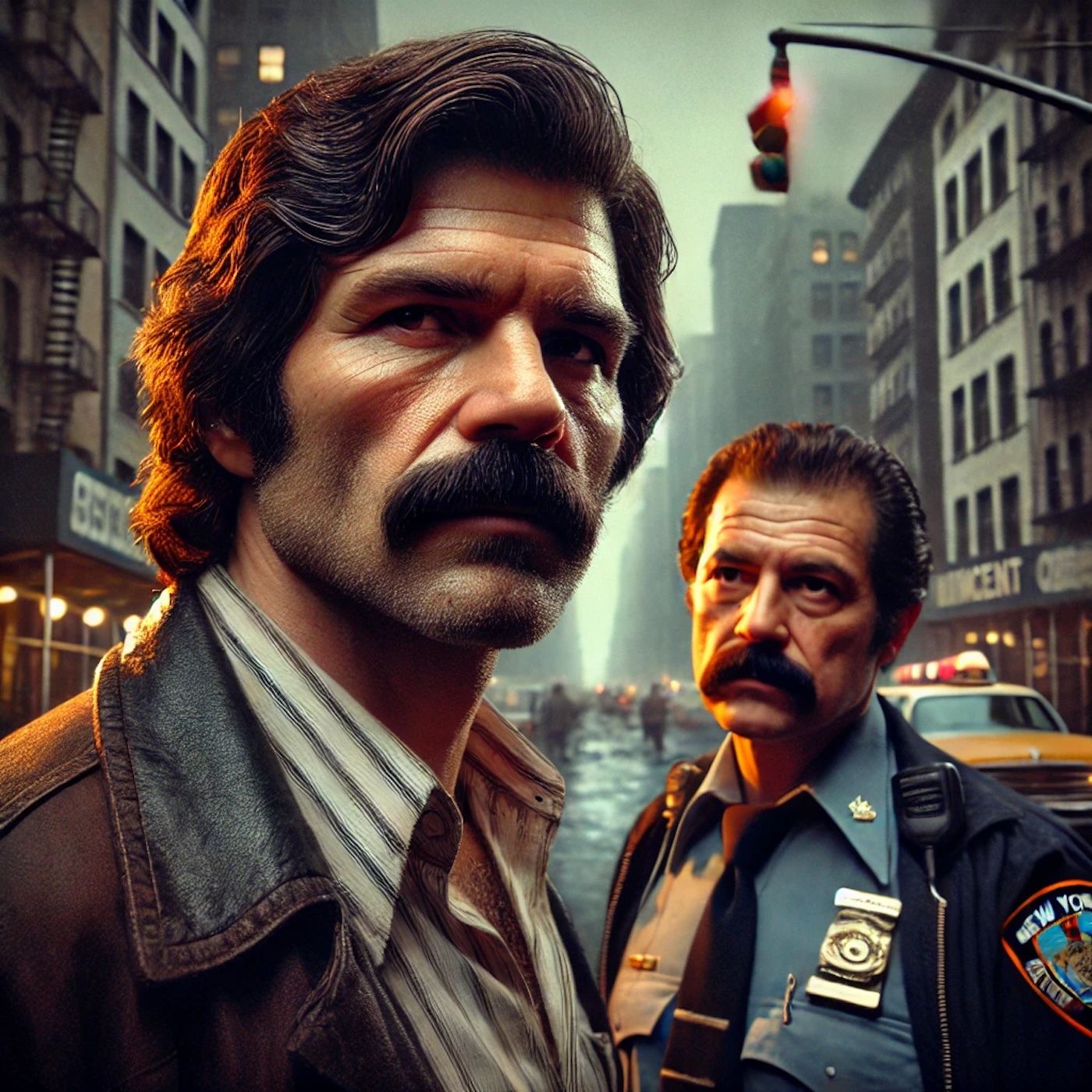 "We want you to get out of New York... permanently." "Inspector... By sundown?" episode artwork