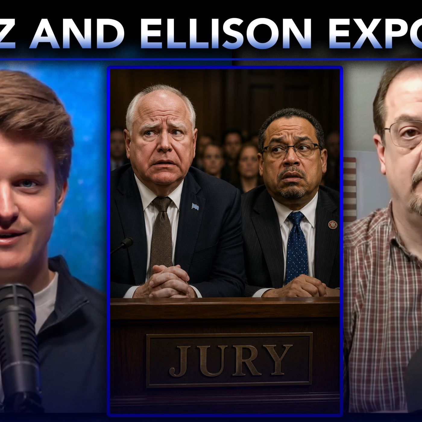 New Jailhouse Claims Could Rock Tim Walz and Keith Ellison